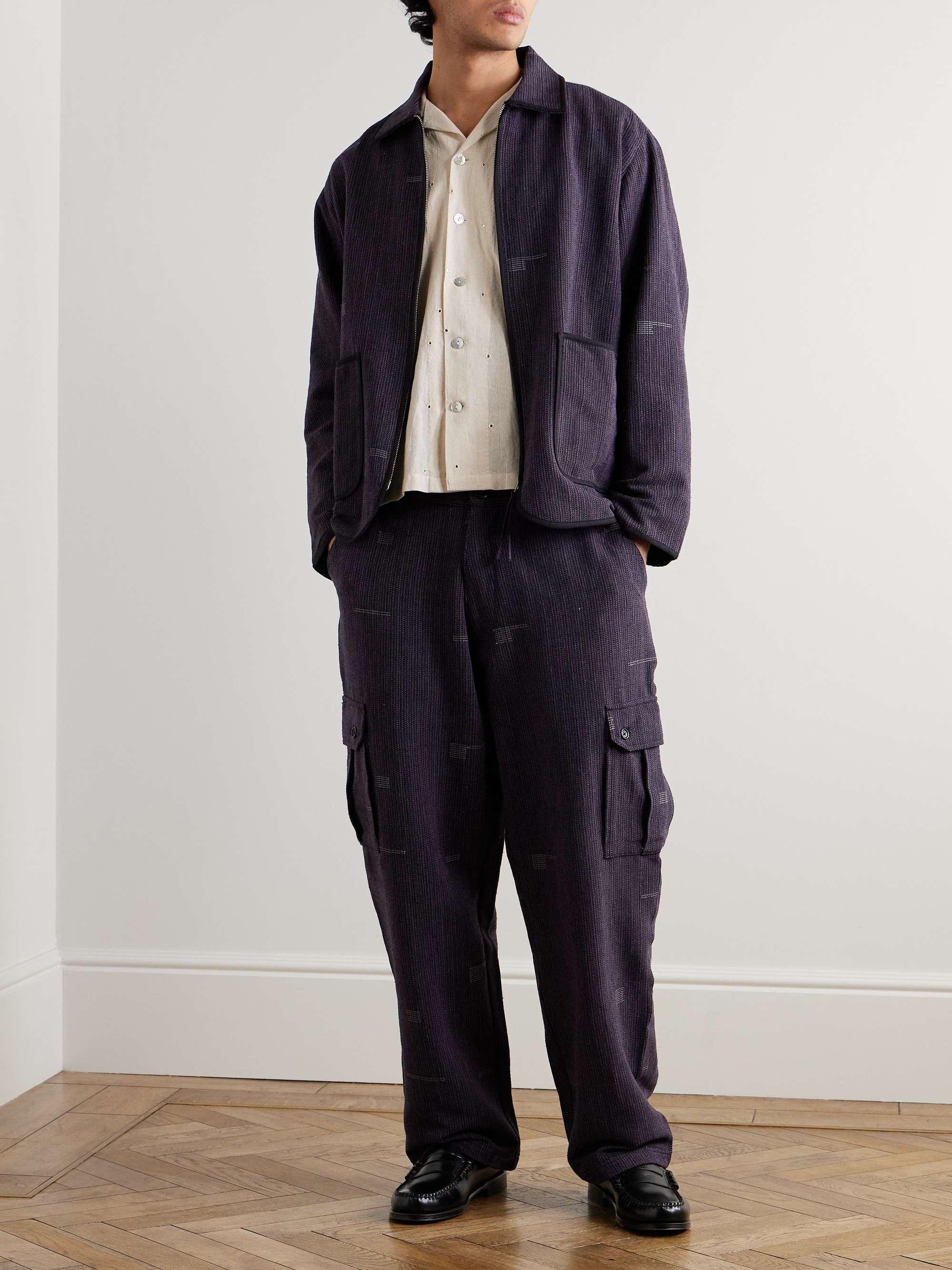 Amardeep Cotton-Jacquard Jacket view