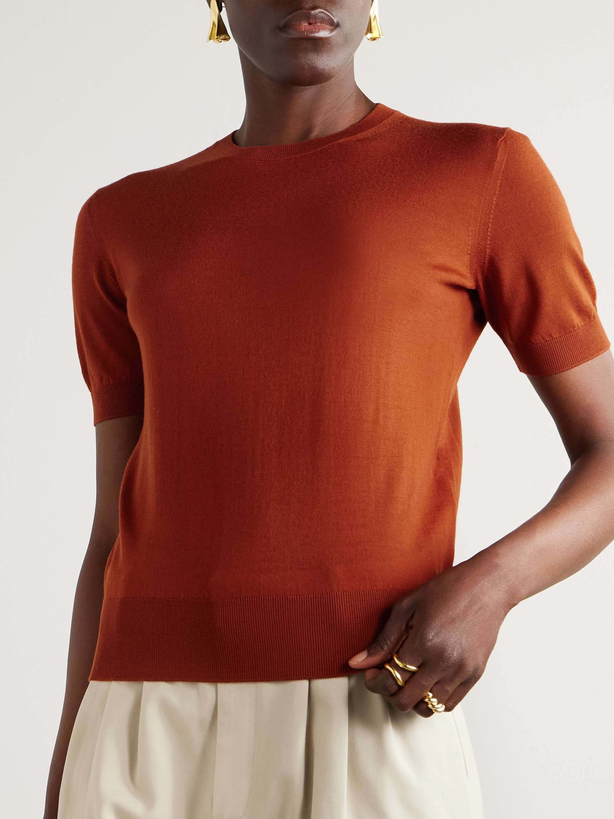 Wool T-shirt view