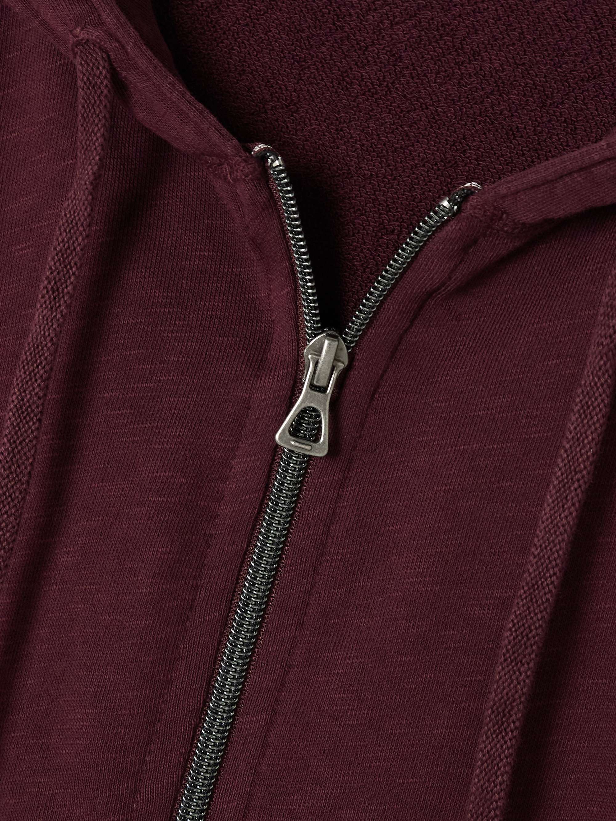 Cotton-terry hoodie view