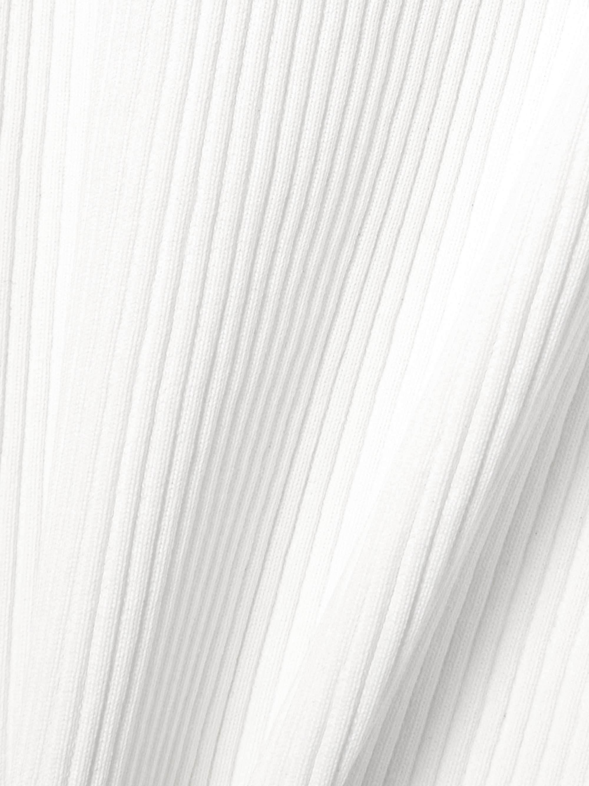 Ribbed jersey tank top view