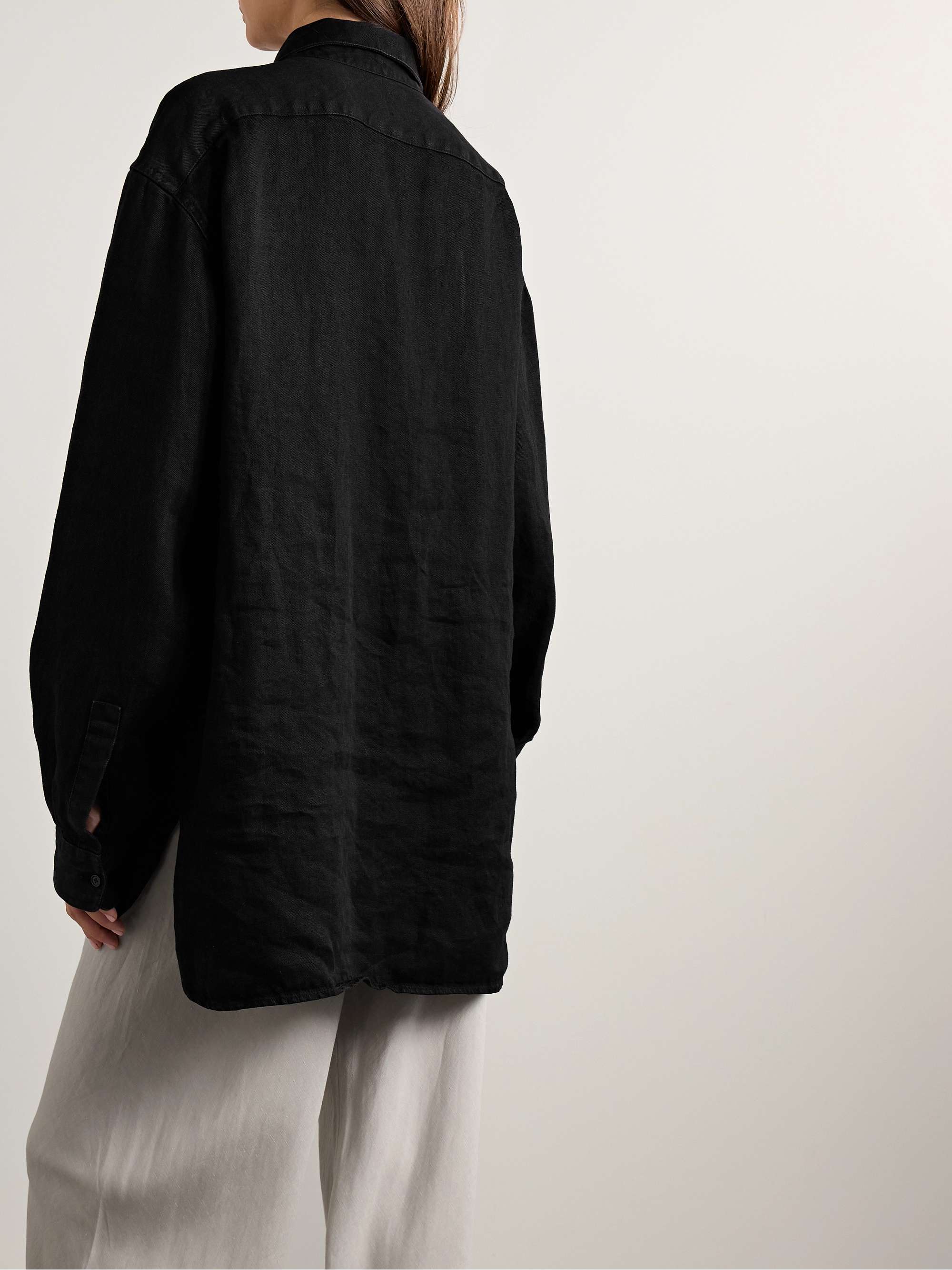 Nesson linen shirt view