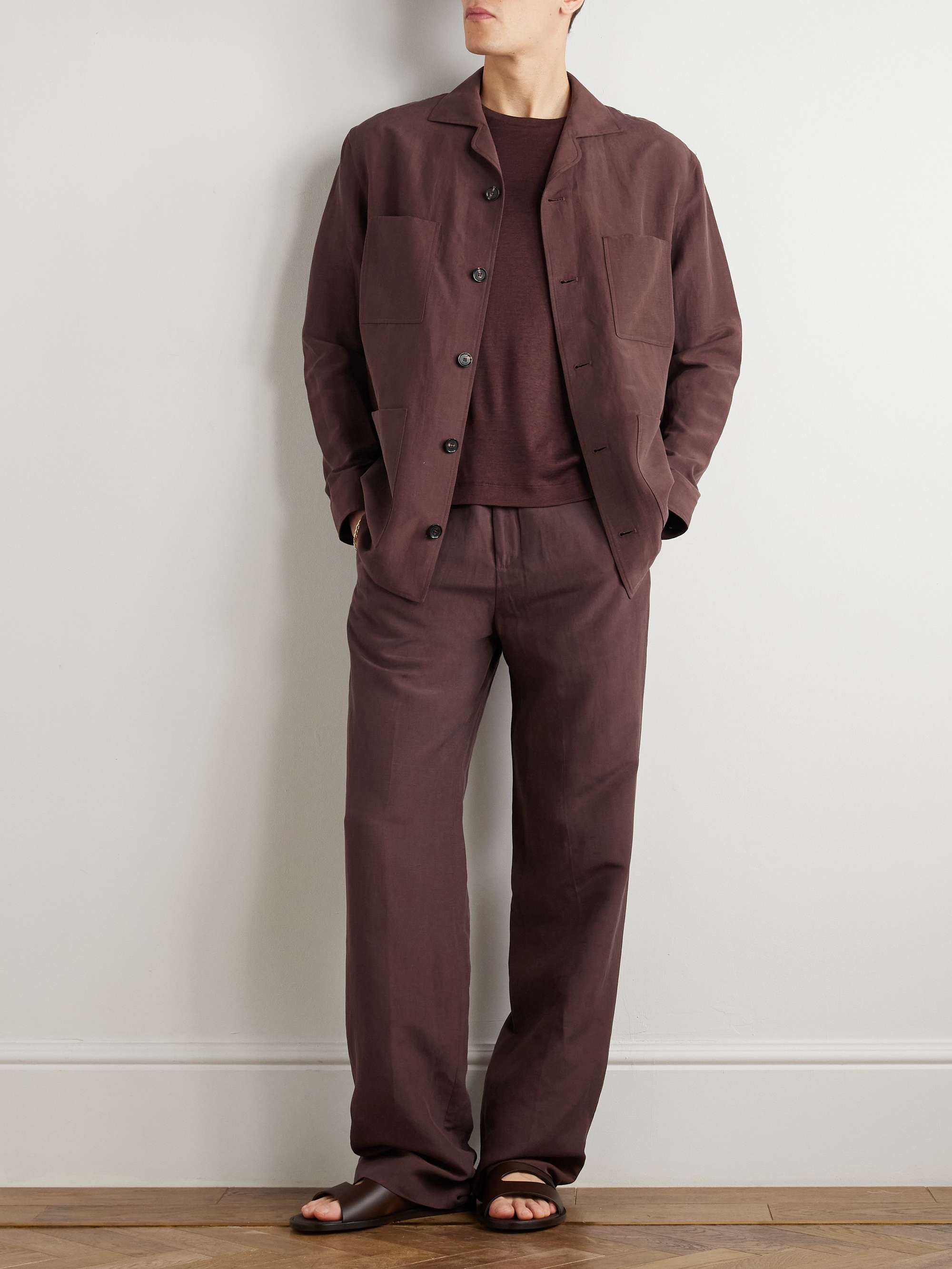 Mazzorbo Silk and Cotton-Blend Jersey T-Shirt view