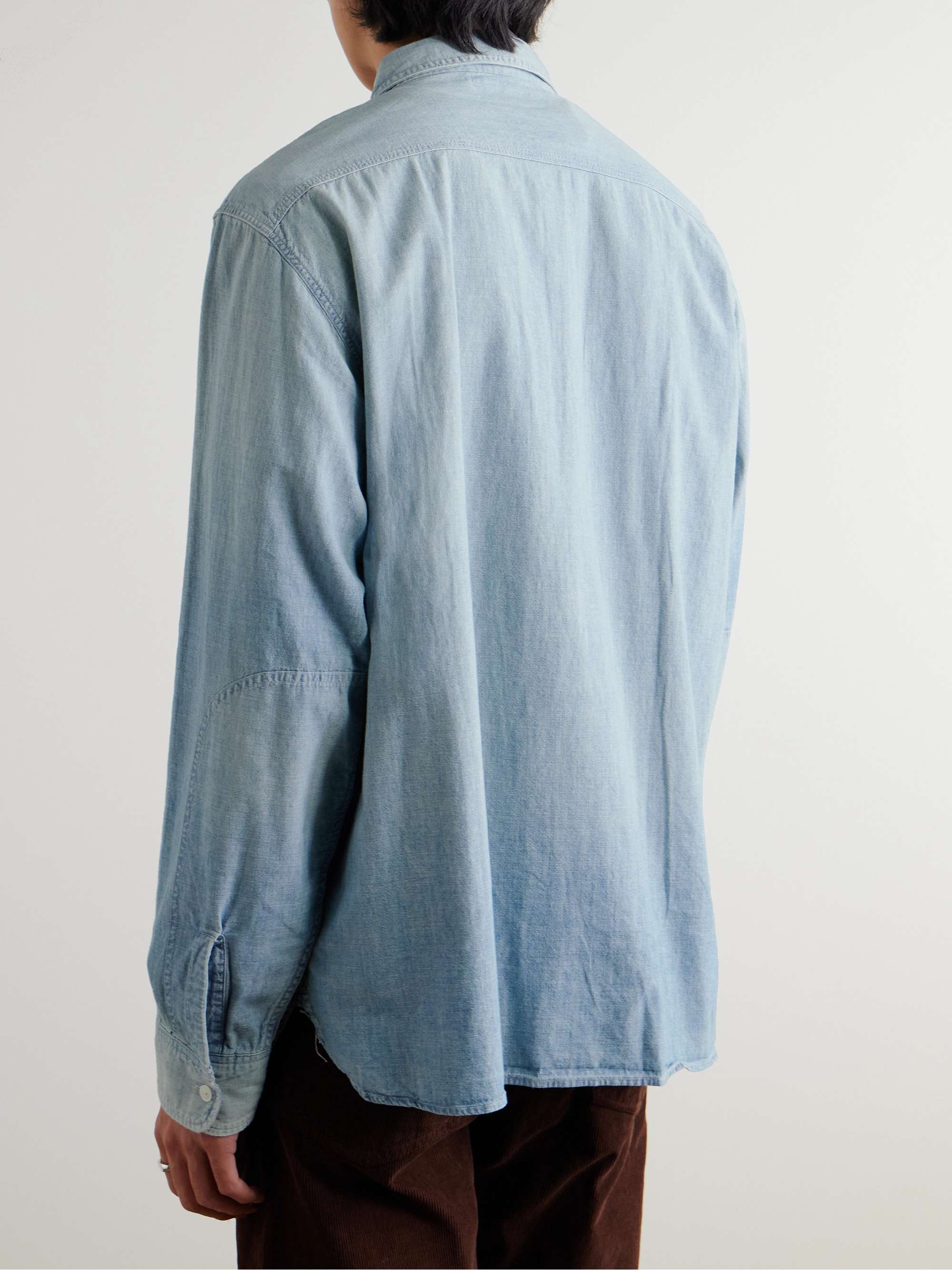 Illinois Washed-Denim Shirt view