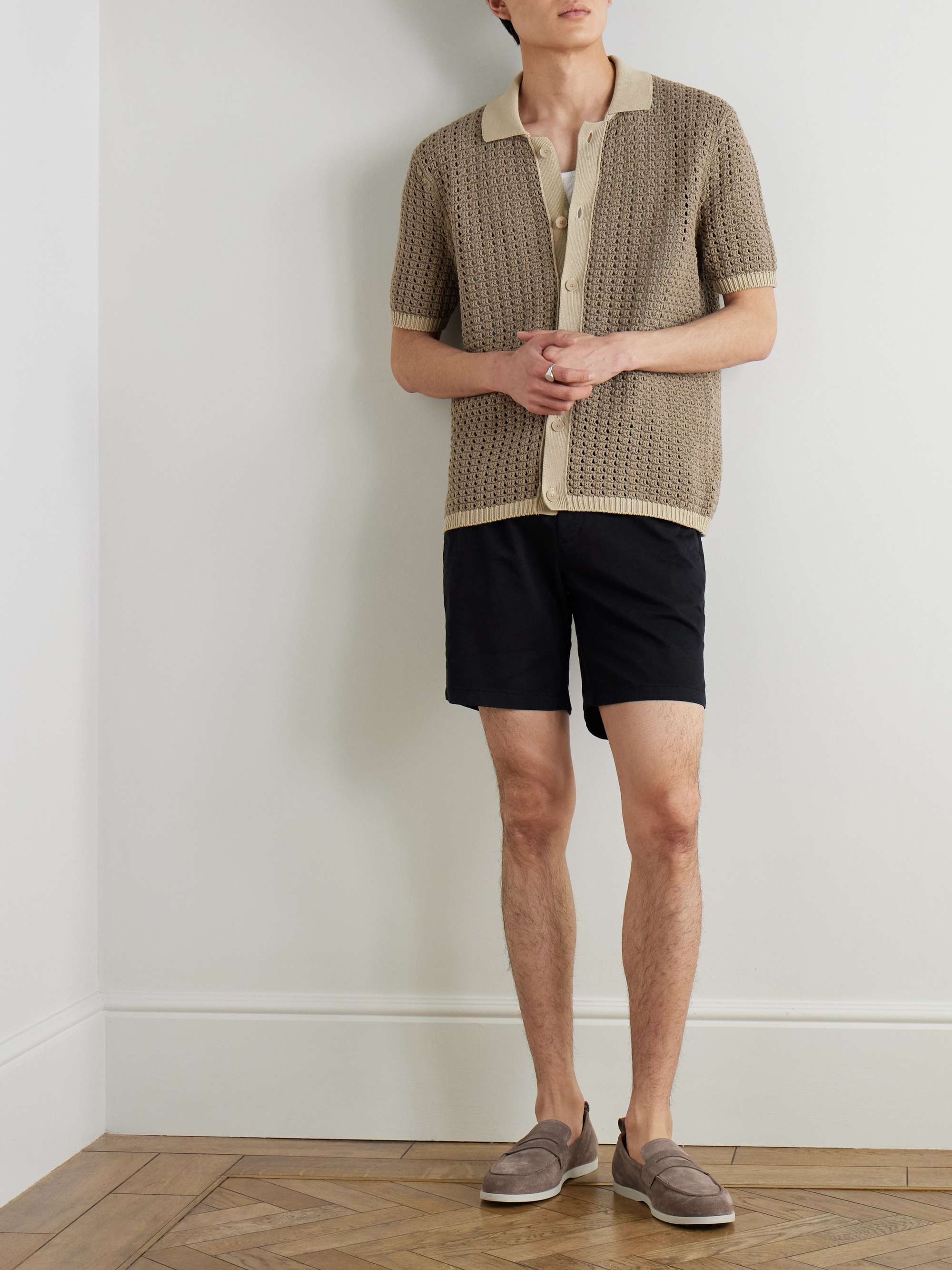 Crocheted Organic Cotton Shirt view
