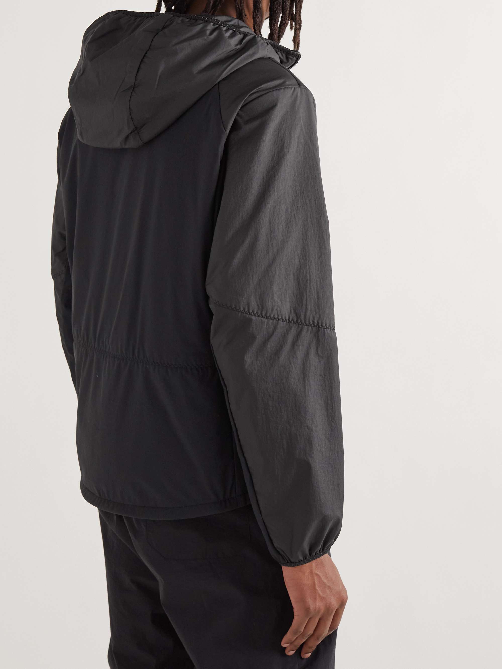 Ichiro Logo-Print Padded Nylon-Ripstop Hooded Jacket view