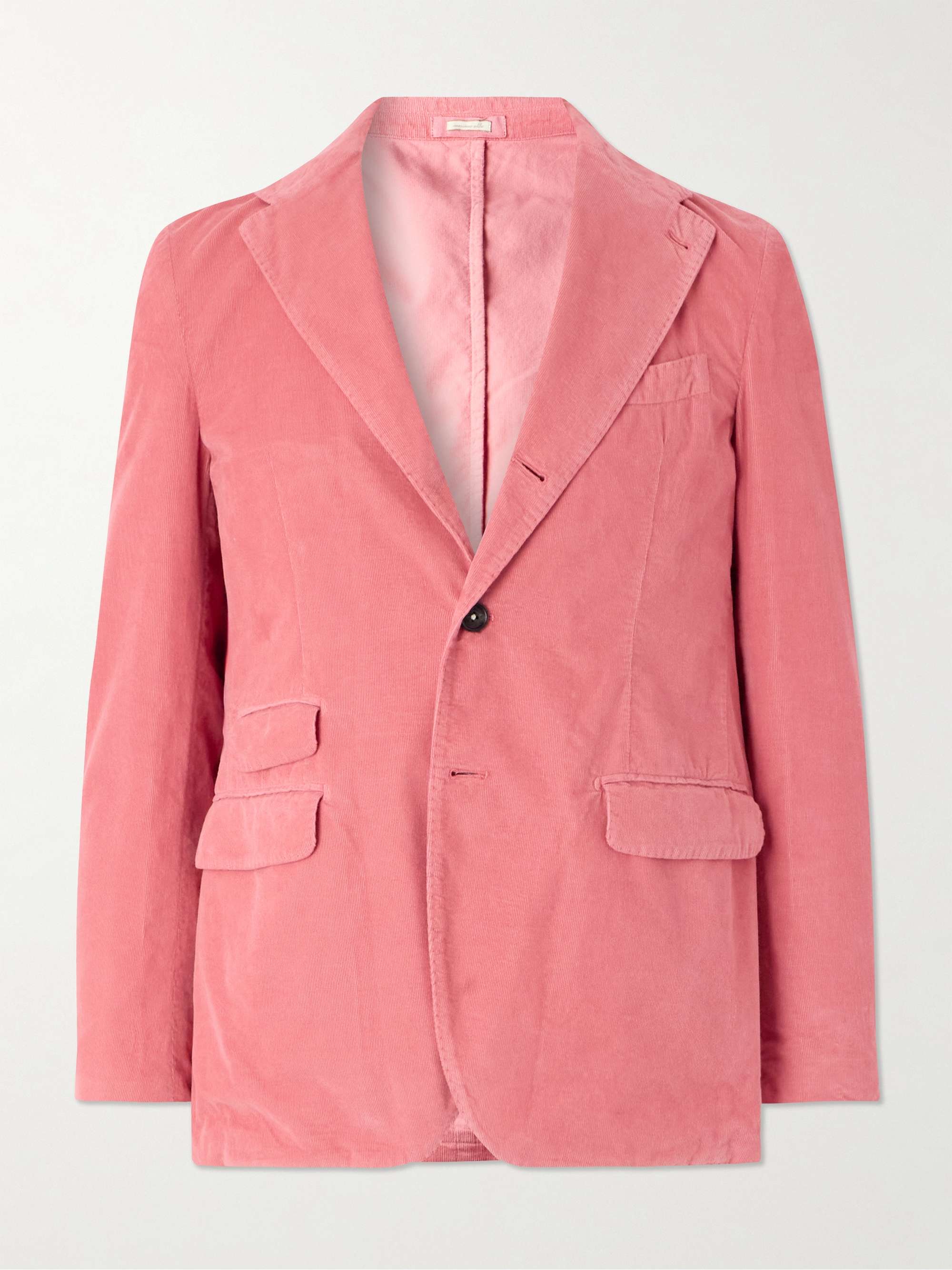 Catch2 Slim-Fit Cotton-Corduroy Blazer view