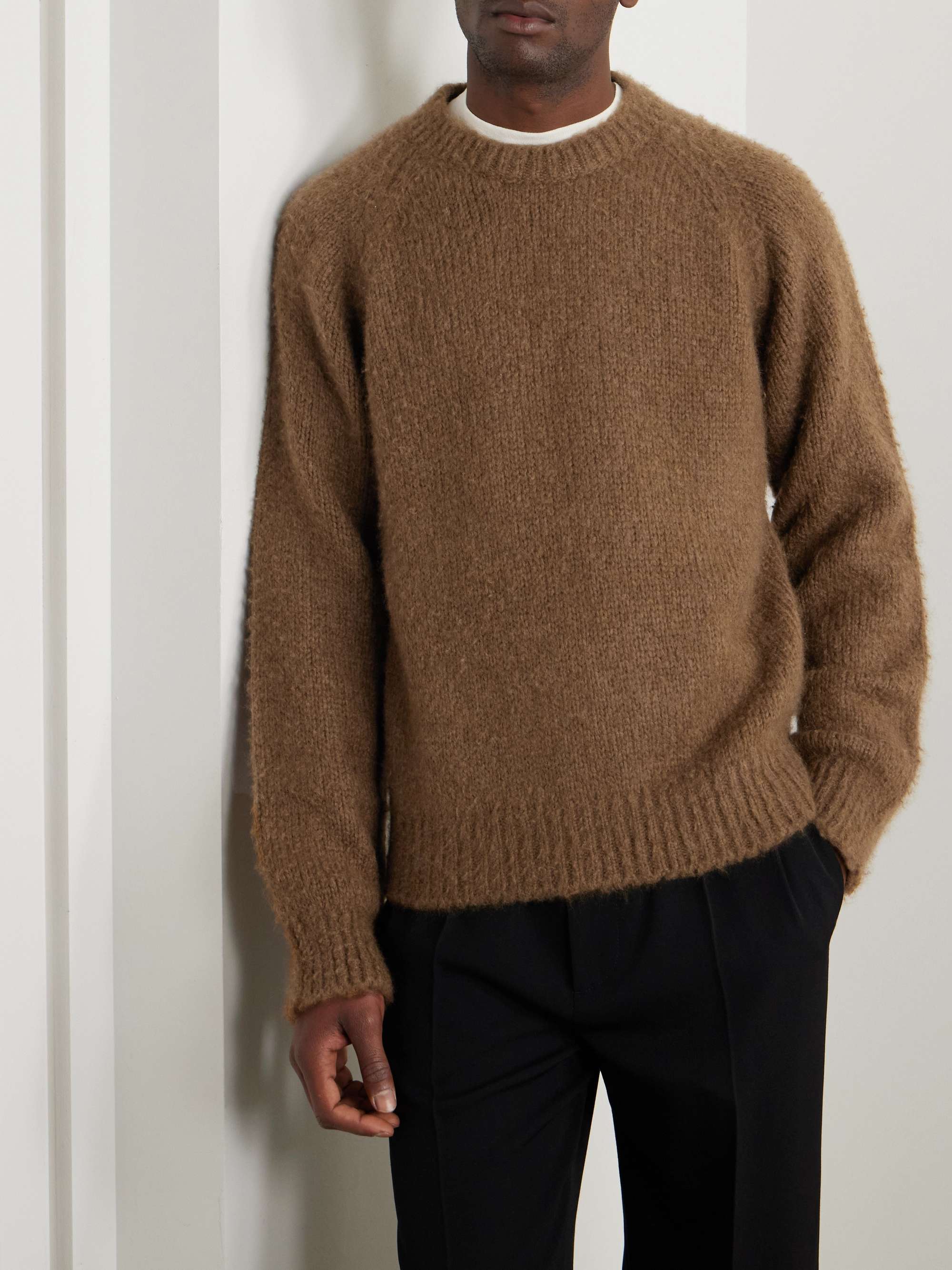 Bruno Brushed-Cashmere Sweater view