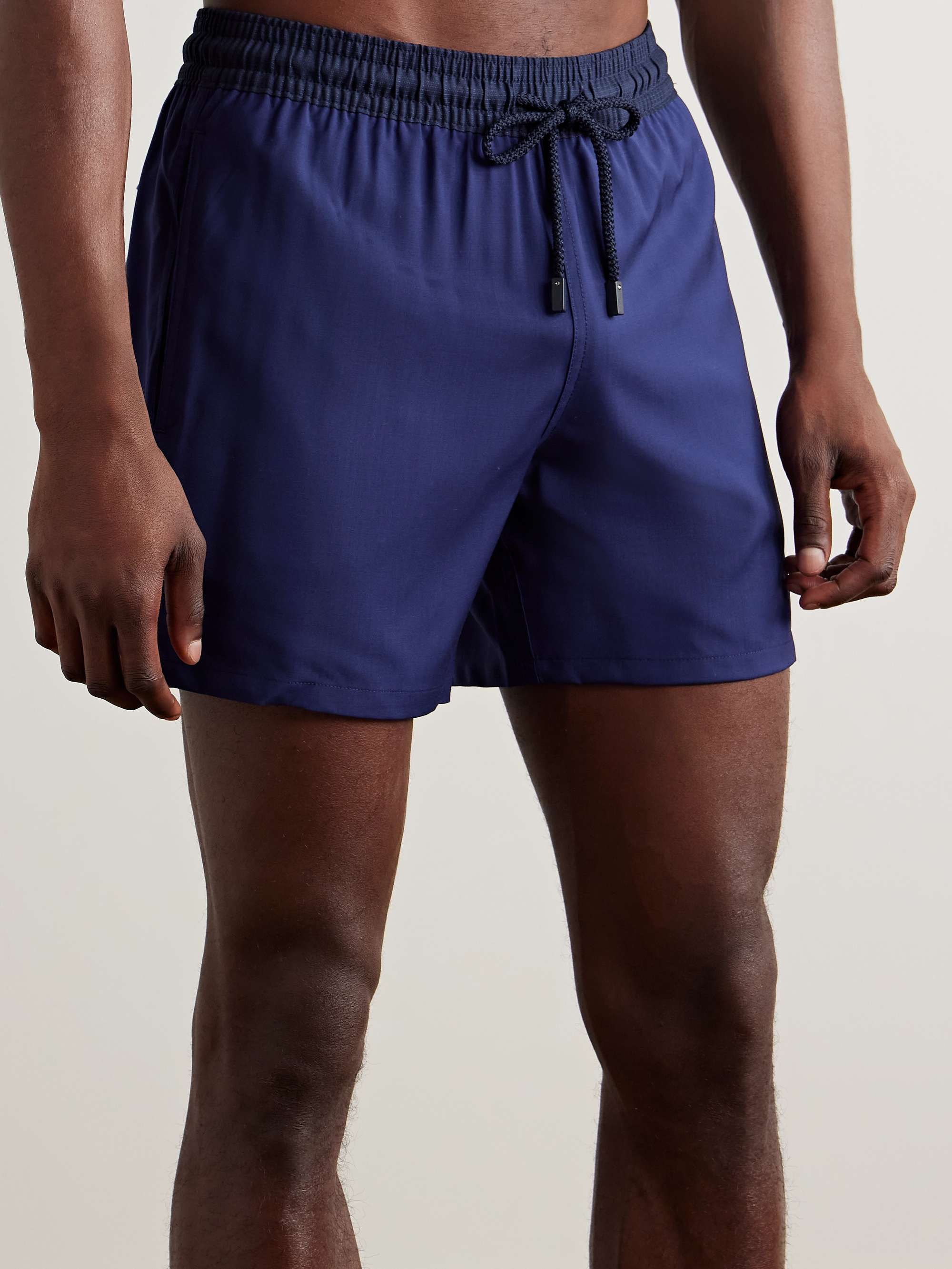 Magnus Straight-Leg Mid-Length Wool Swim Shorts view