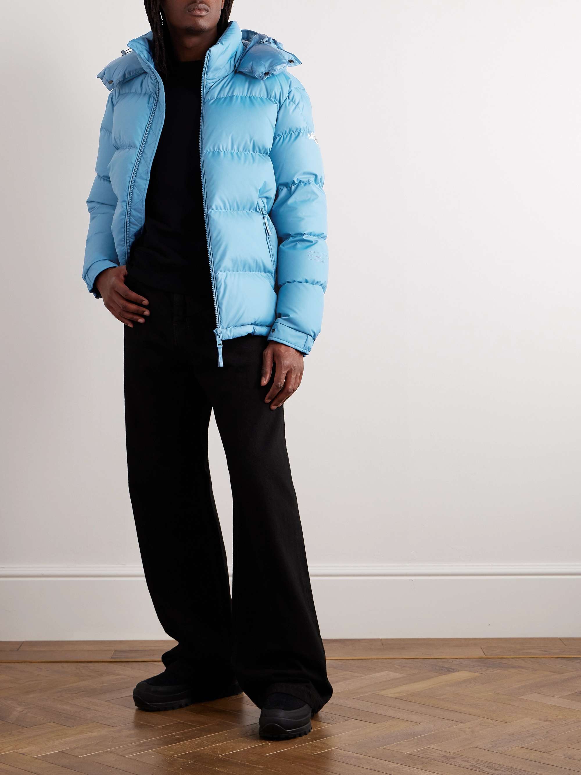 7 Moncler FRGMT Hiroshi Fujiwara Acanthus Quilted Shell Hooded Down Jacket view