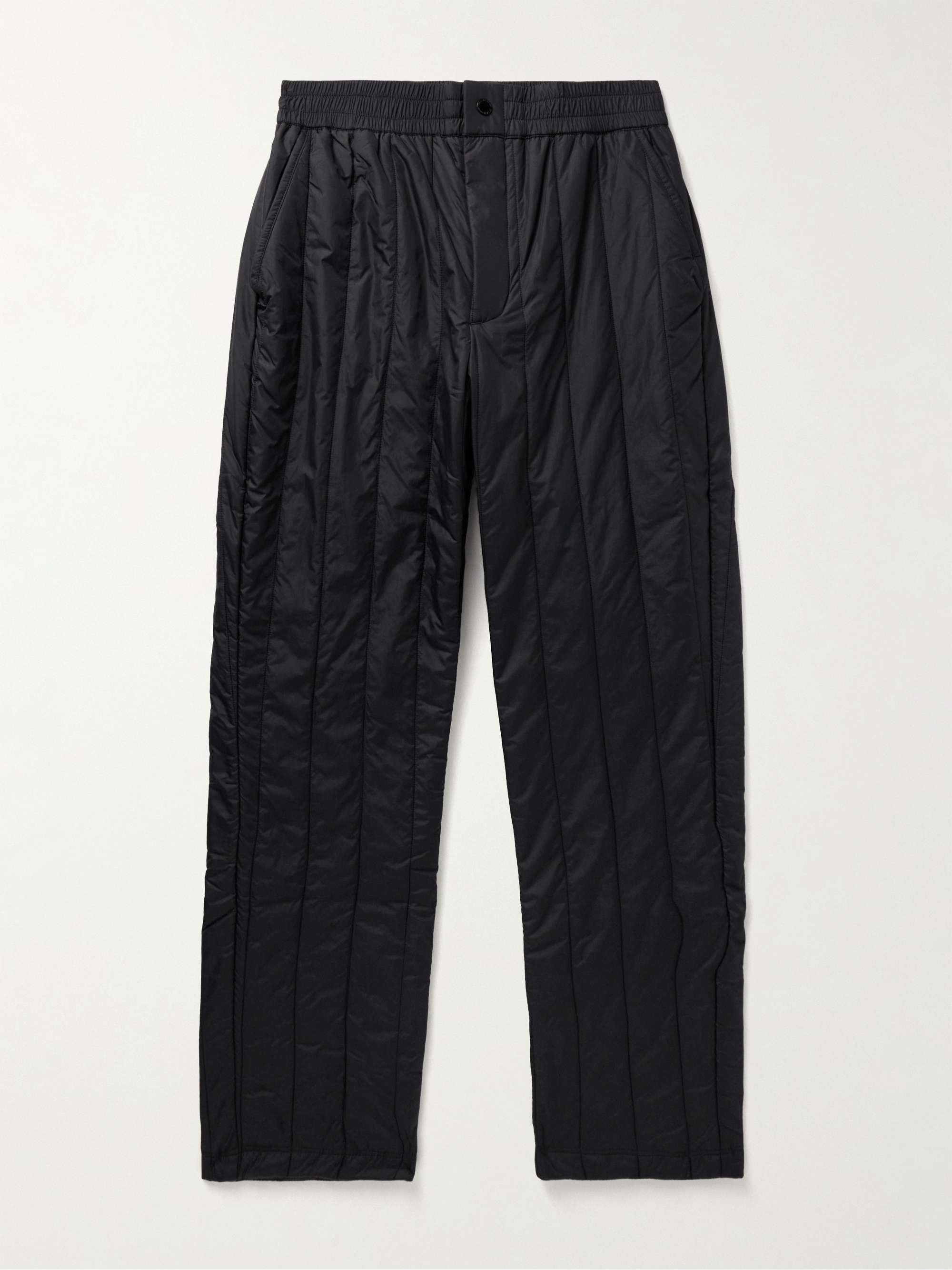 Carlyle Logo-Appliquéd Quilted Padded Shell Trousers view