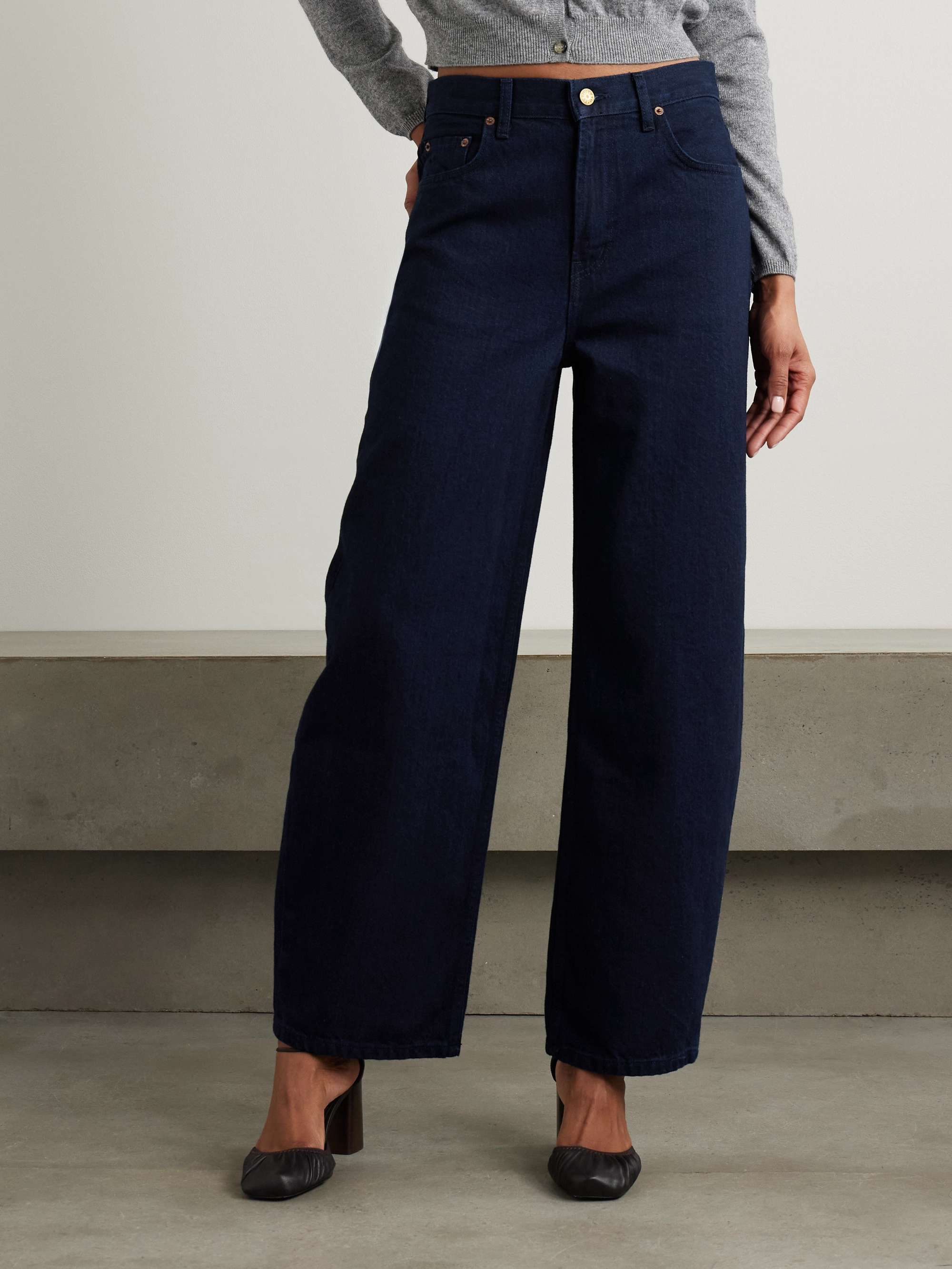 Leroy high-rise tapered jeans view