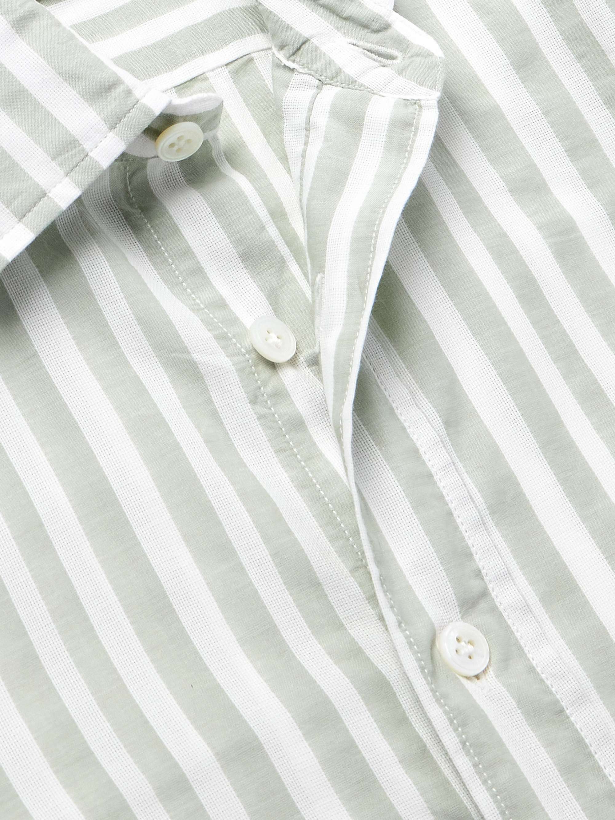 Dante Striped Cotton Shirt view