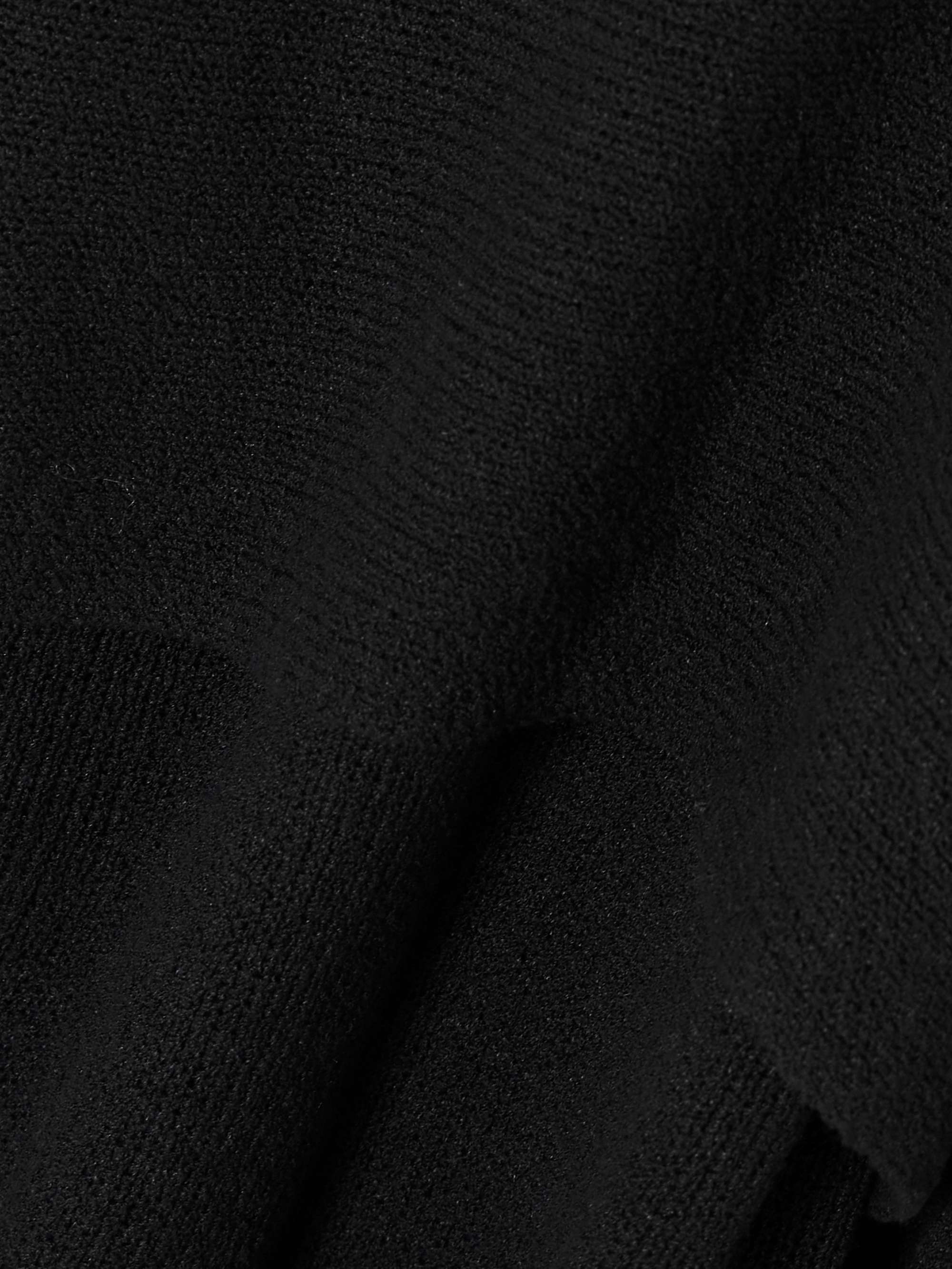 Cape-effect silk sweater view