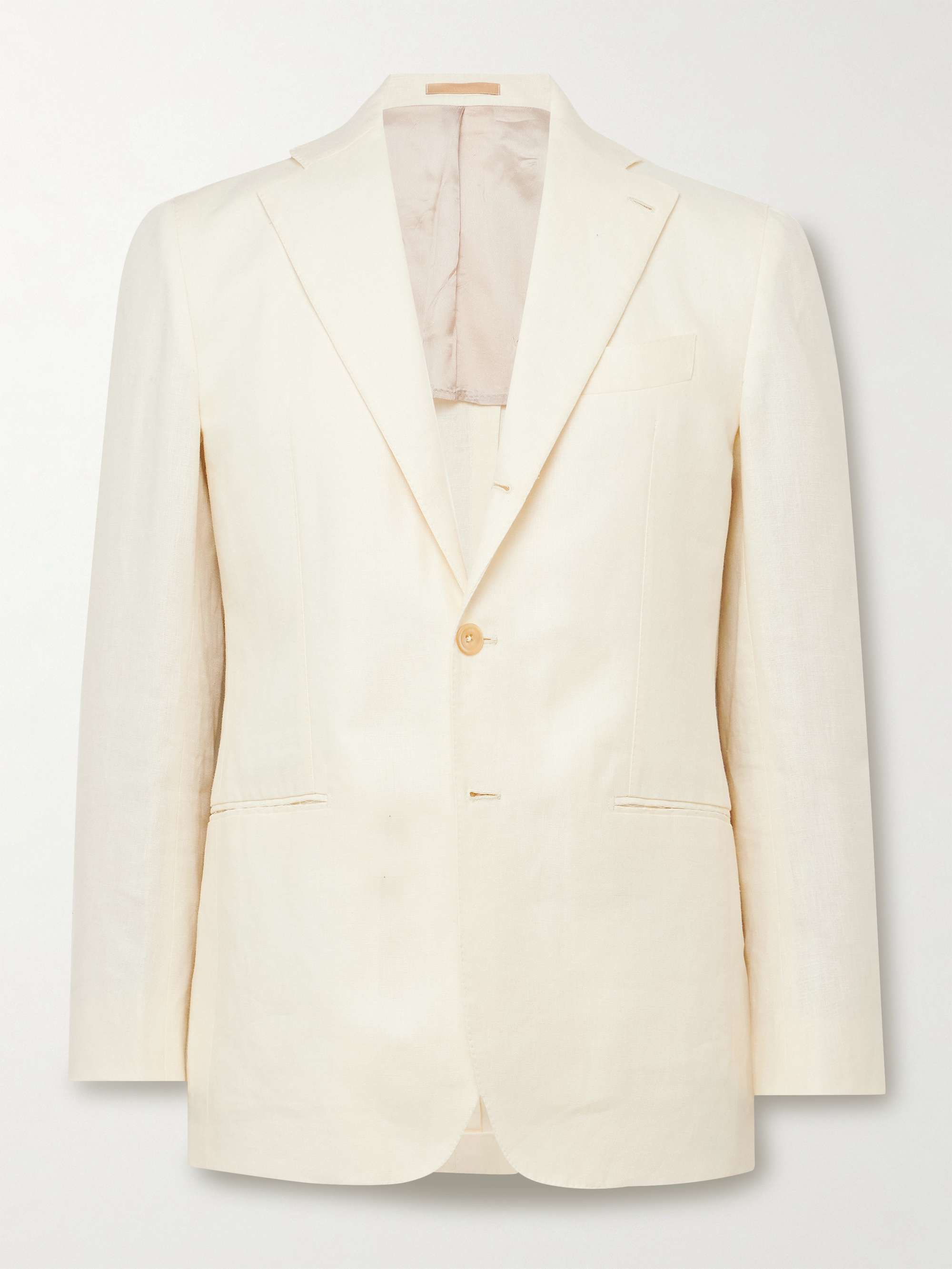 Waverly Slim-Fit Linen Suit Jacket view