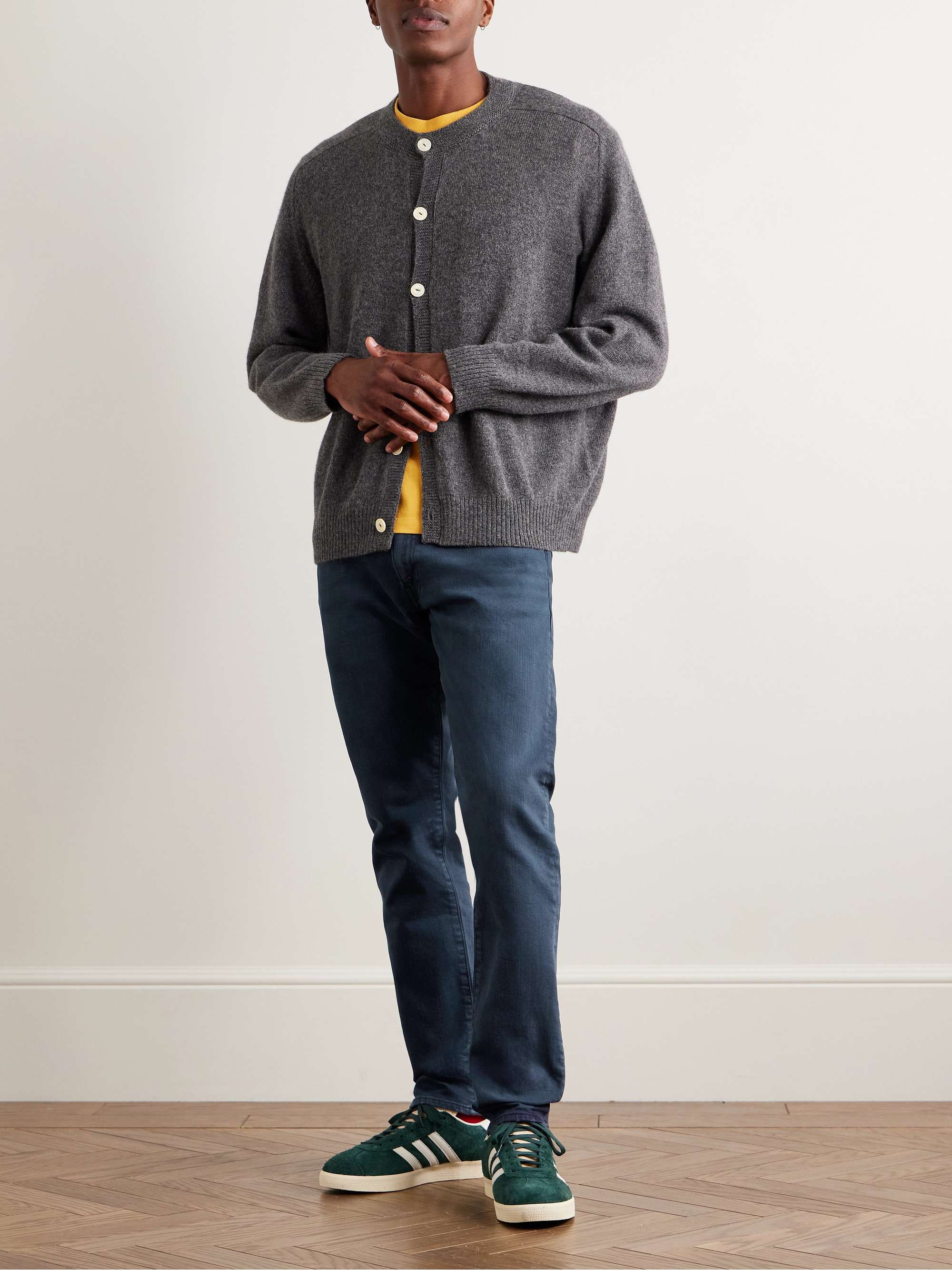 Sullivan Distressed Slim-Fit Jeans view