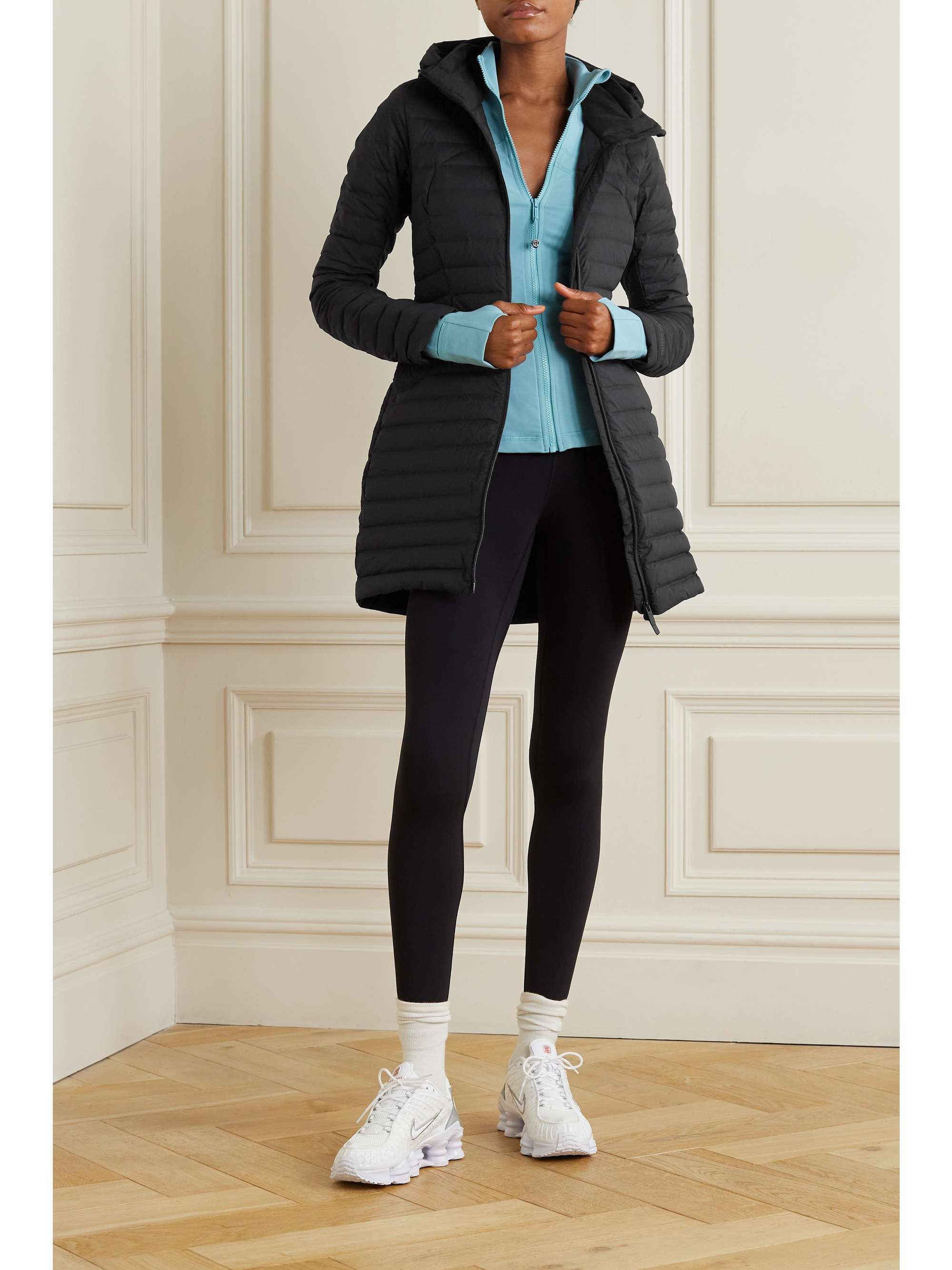 Pack It Down quilted down jacket view