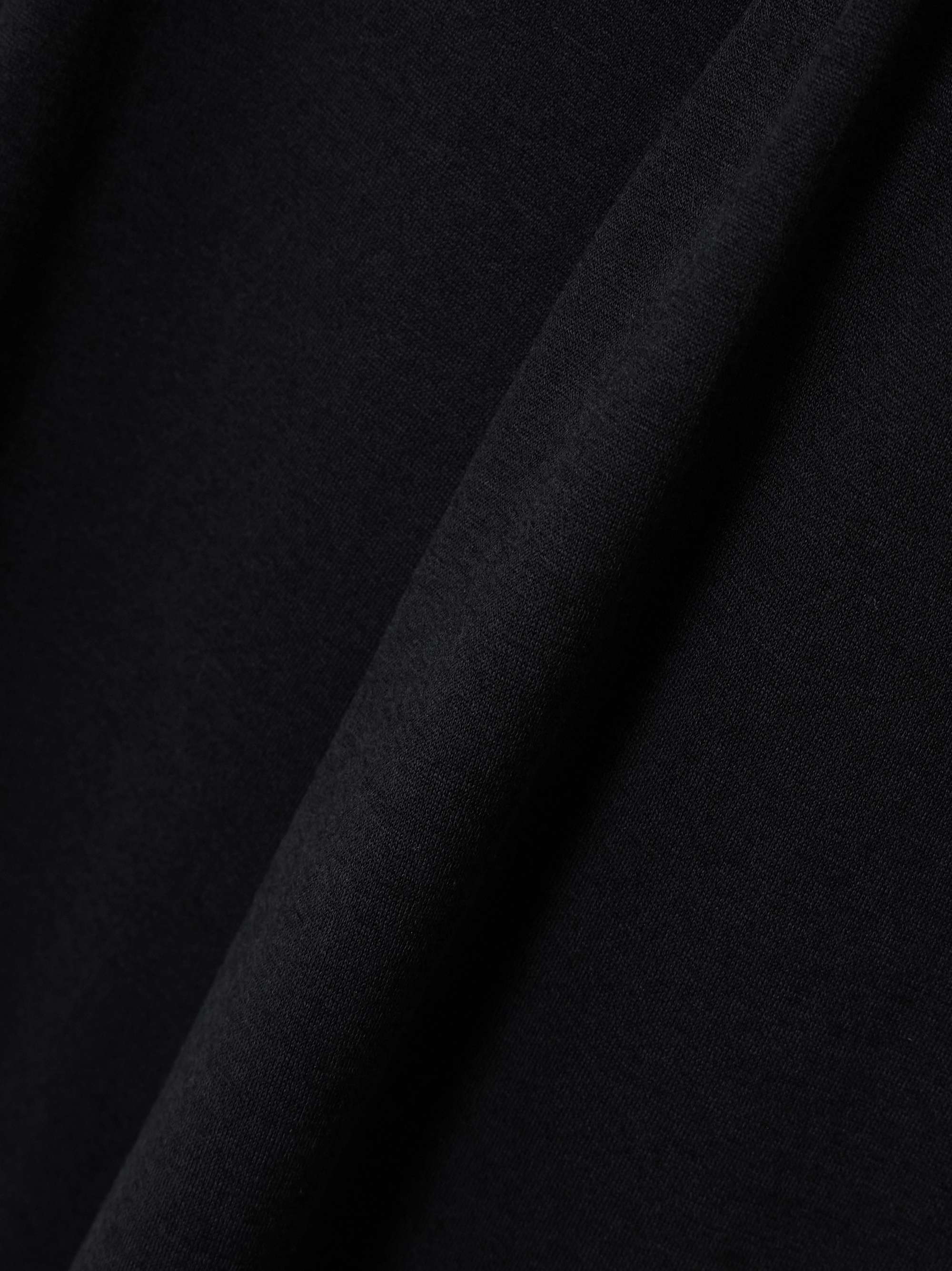 Silk and organic cotton-blend jersey pants view