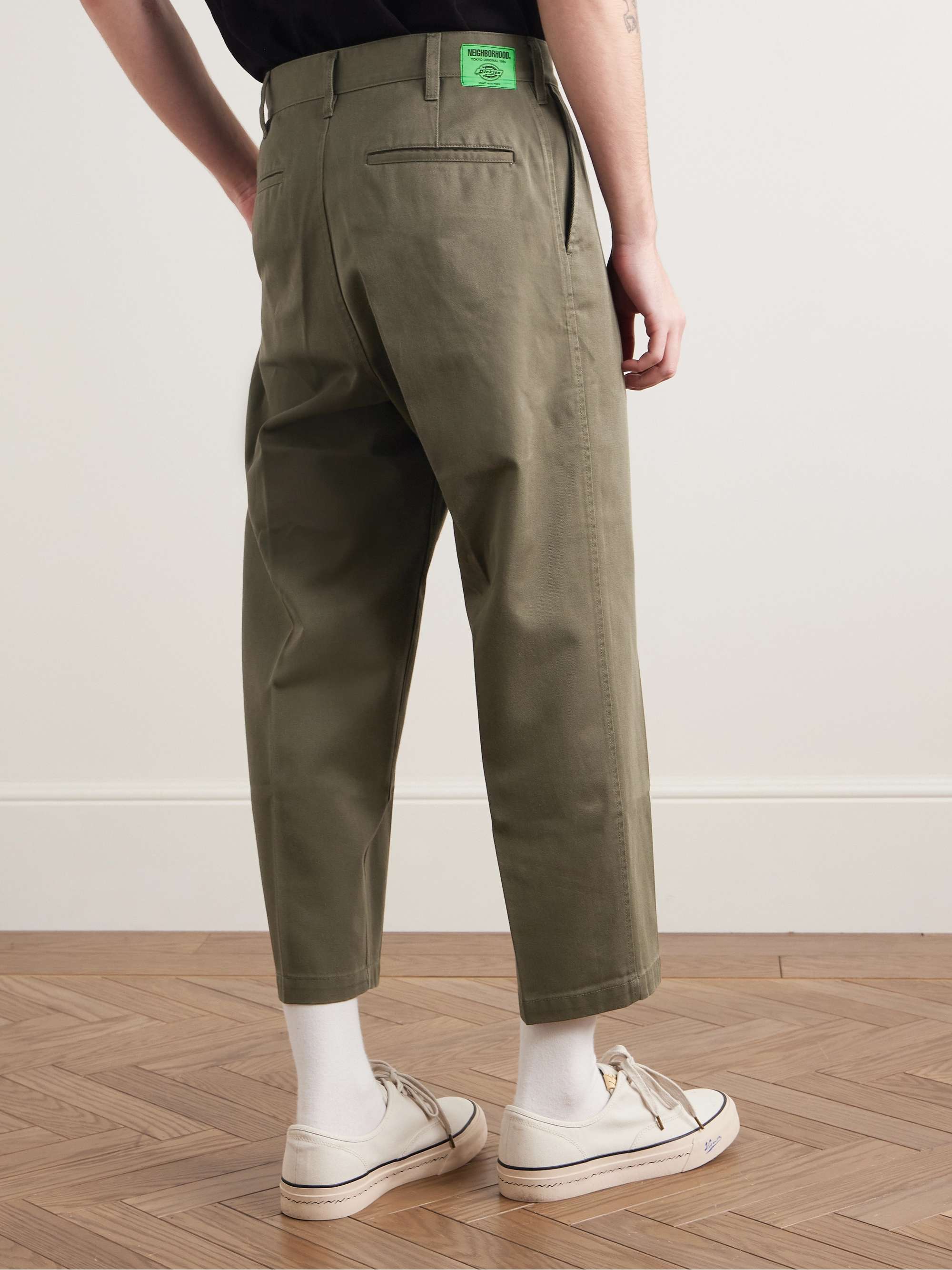 + Dickies® Straight-Leg Pleated Twill Trousers view
