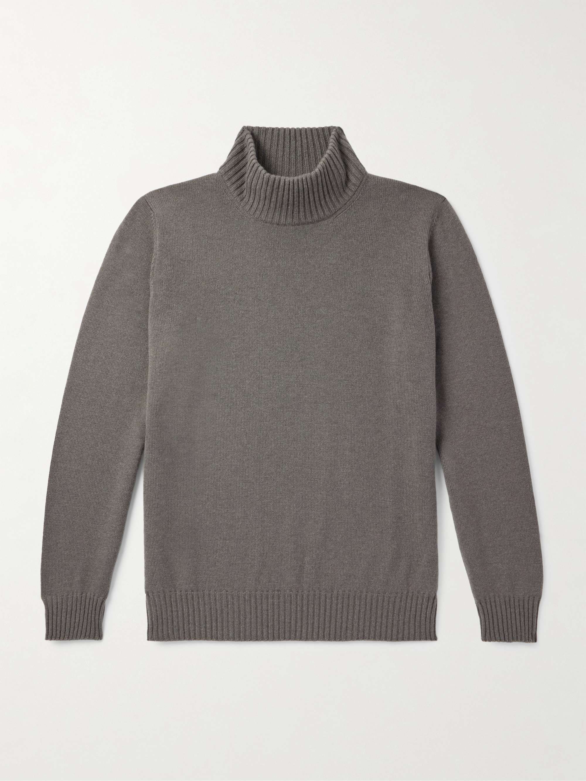 Cashmere Mock-Neck Sweater view