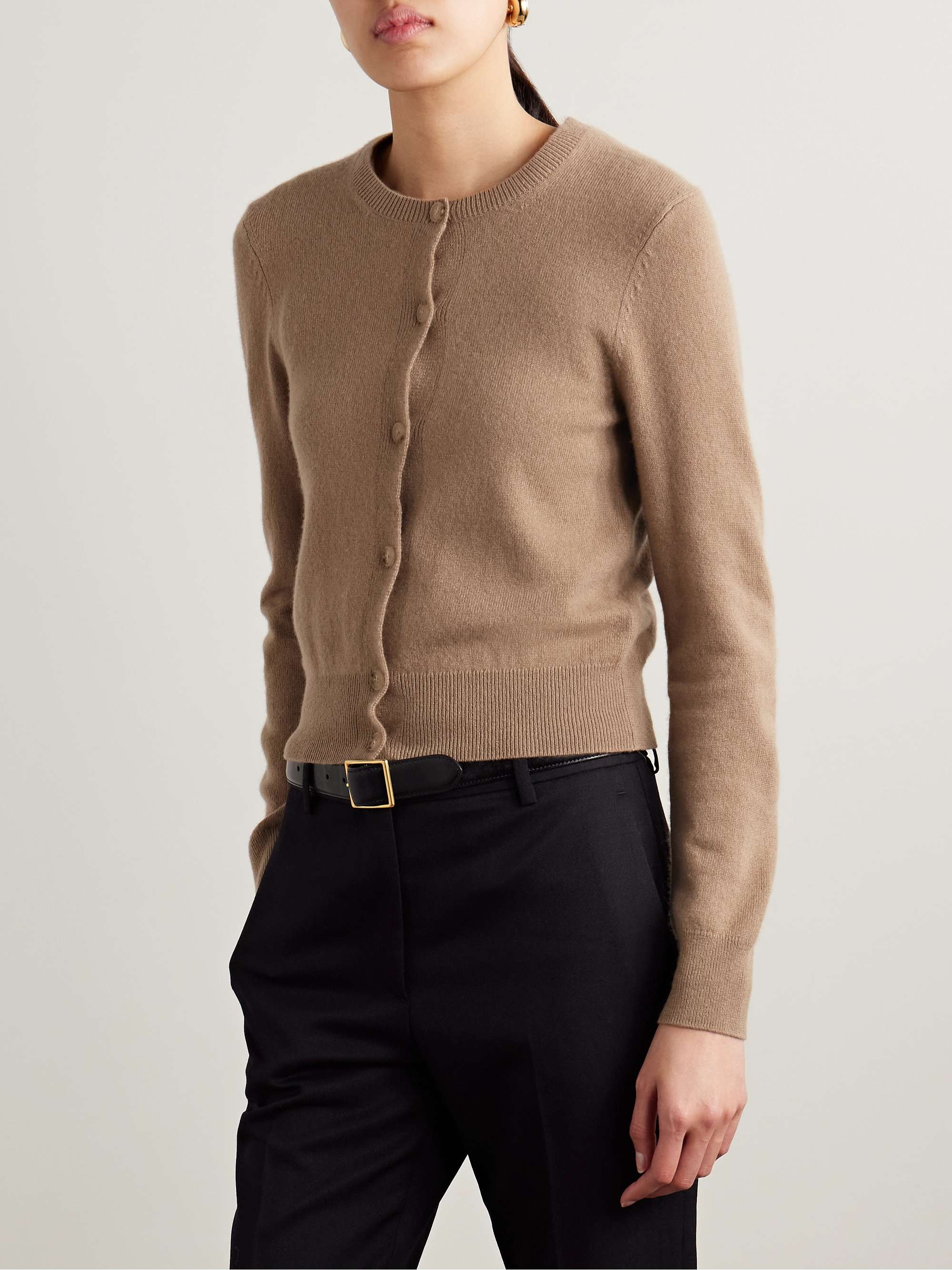 March cashmere cardigan view