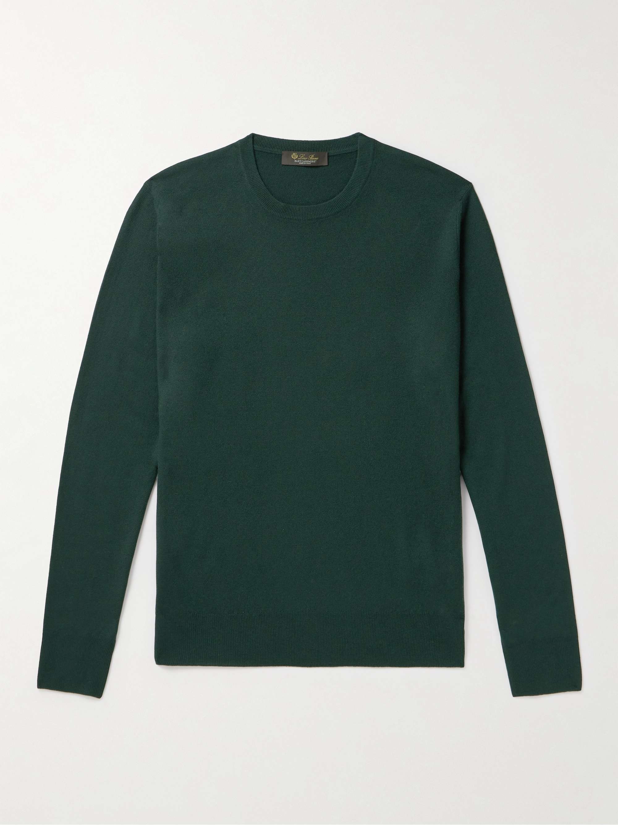 Slim-Fit Baby Cashmere Sweater view