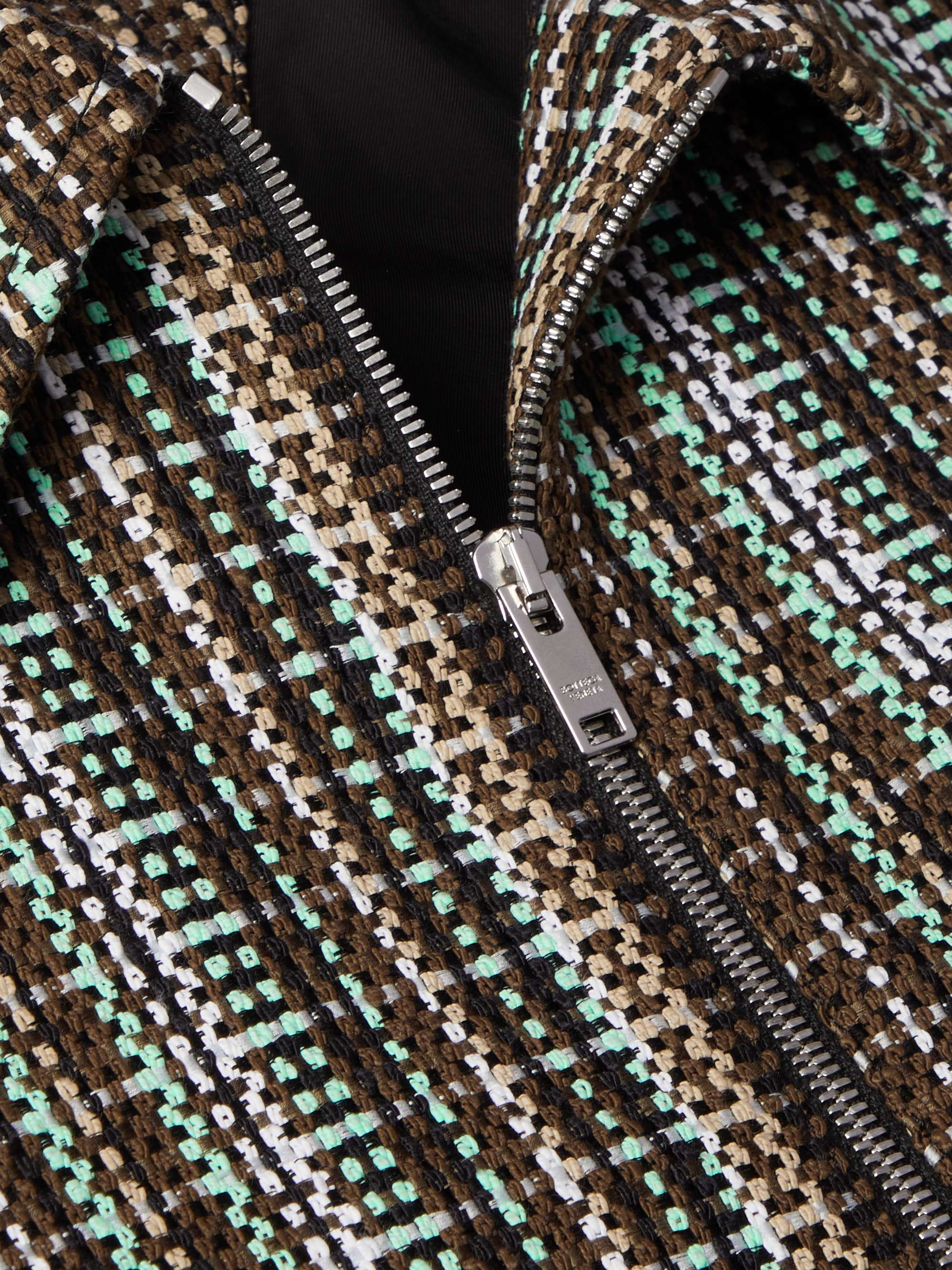 Cotton-Blend Blouson Jacket view
