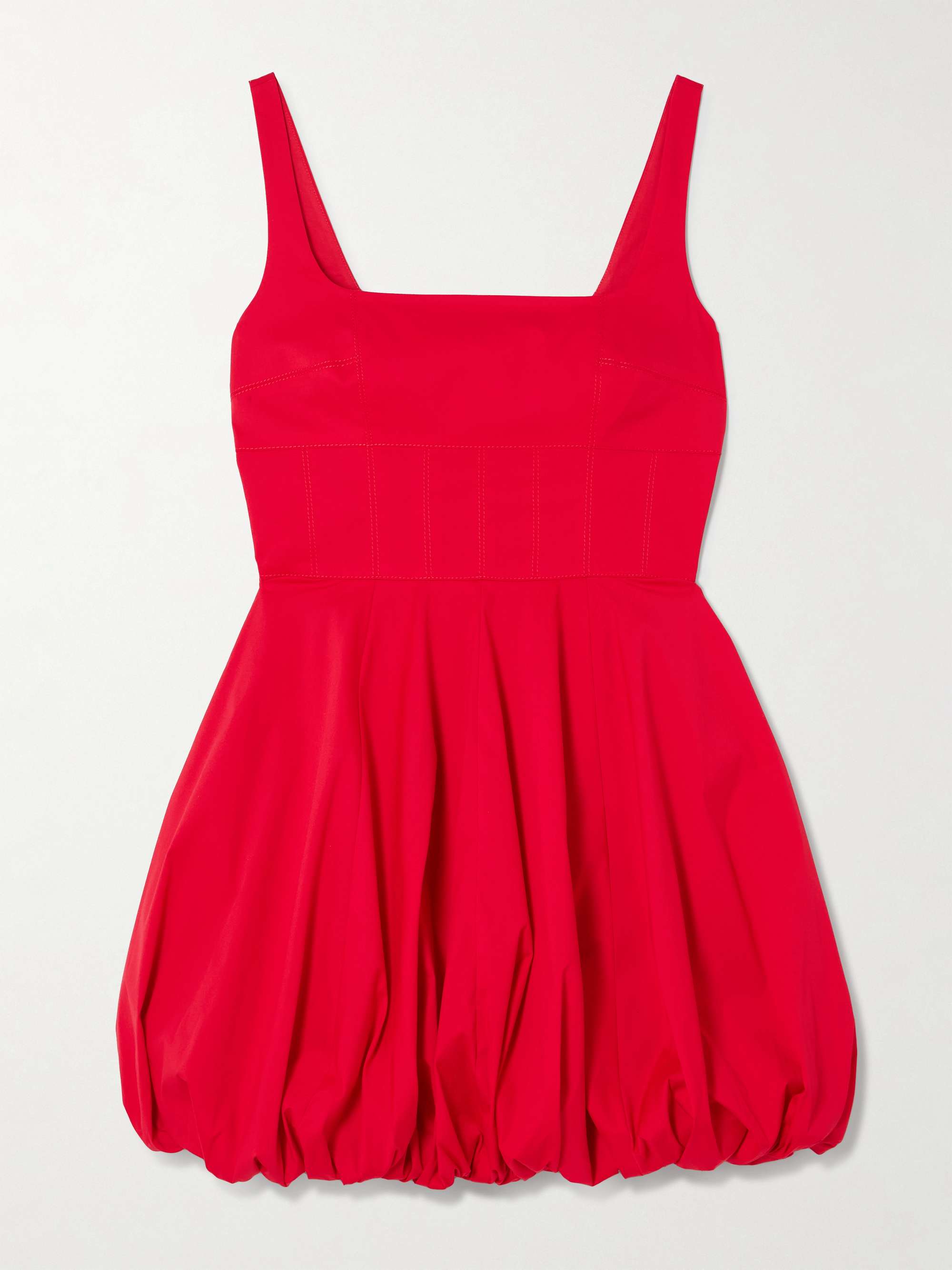Annabelle cotton-blend poplin mini dress view