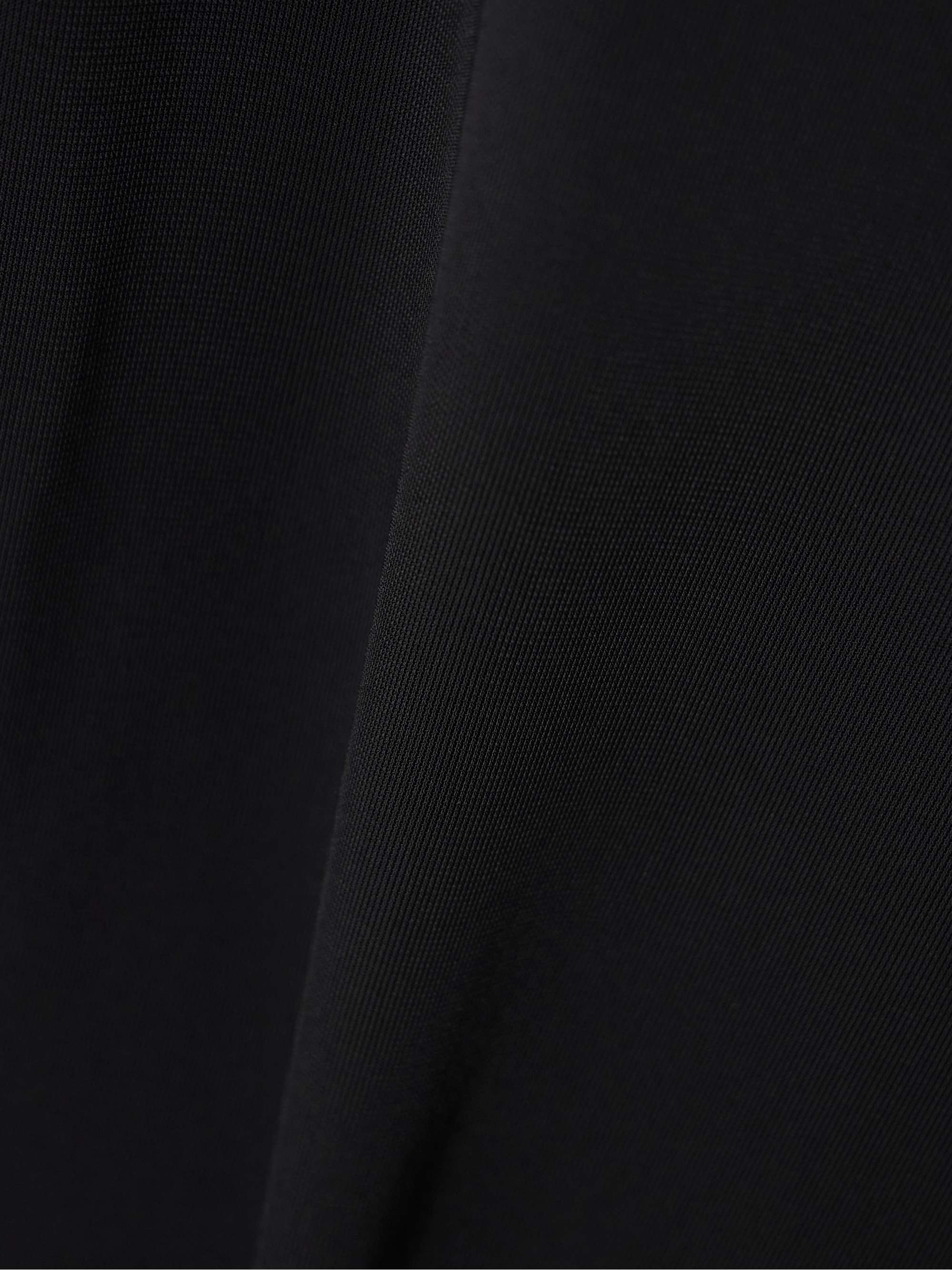 Georgia matte-jersey maxi shirt dress view