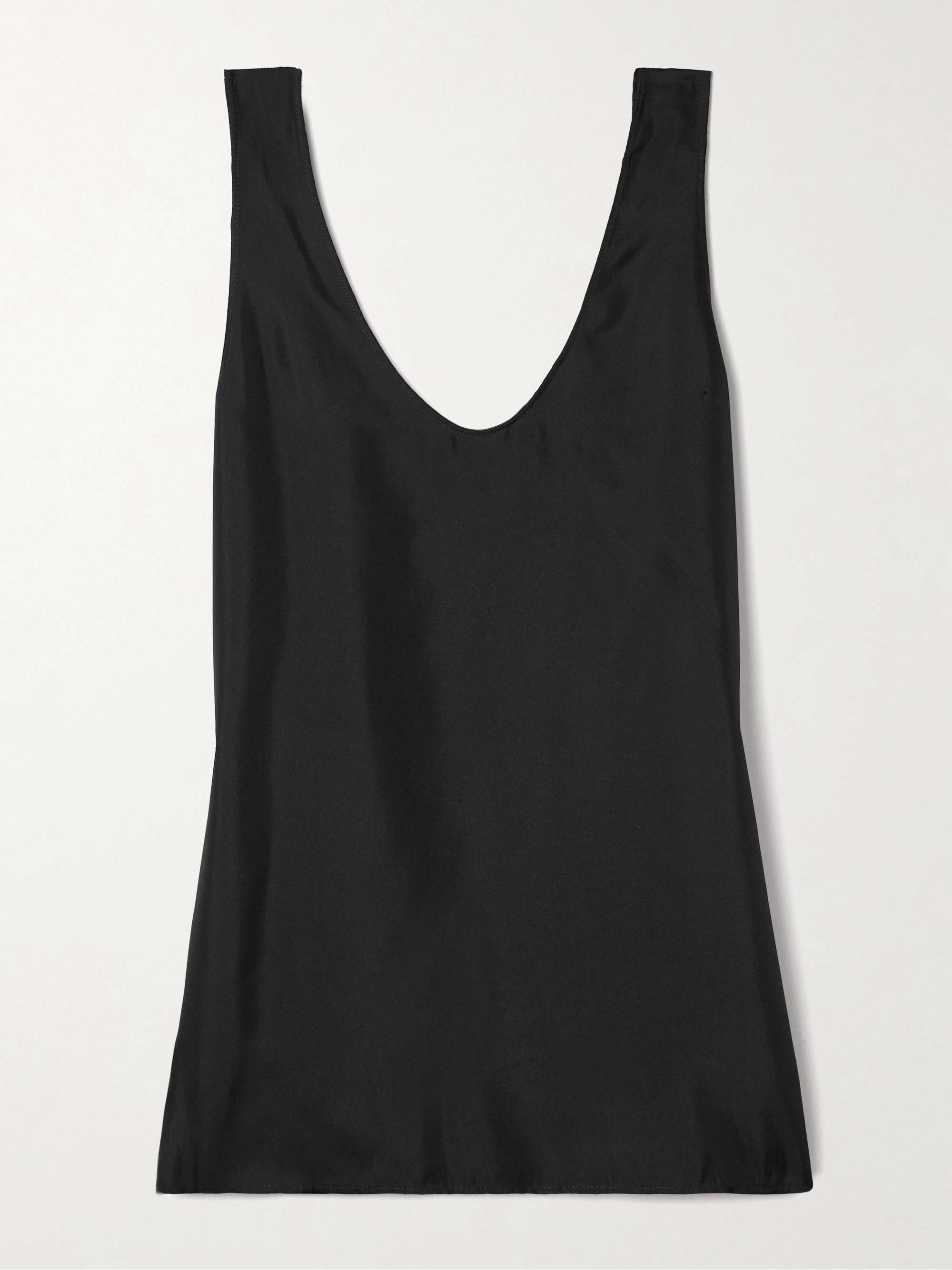 Silk-twill tank view