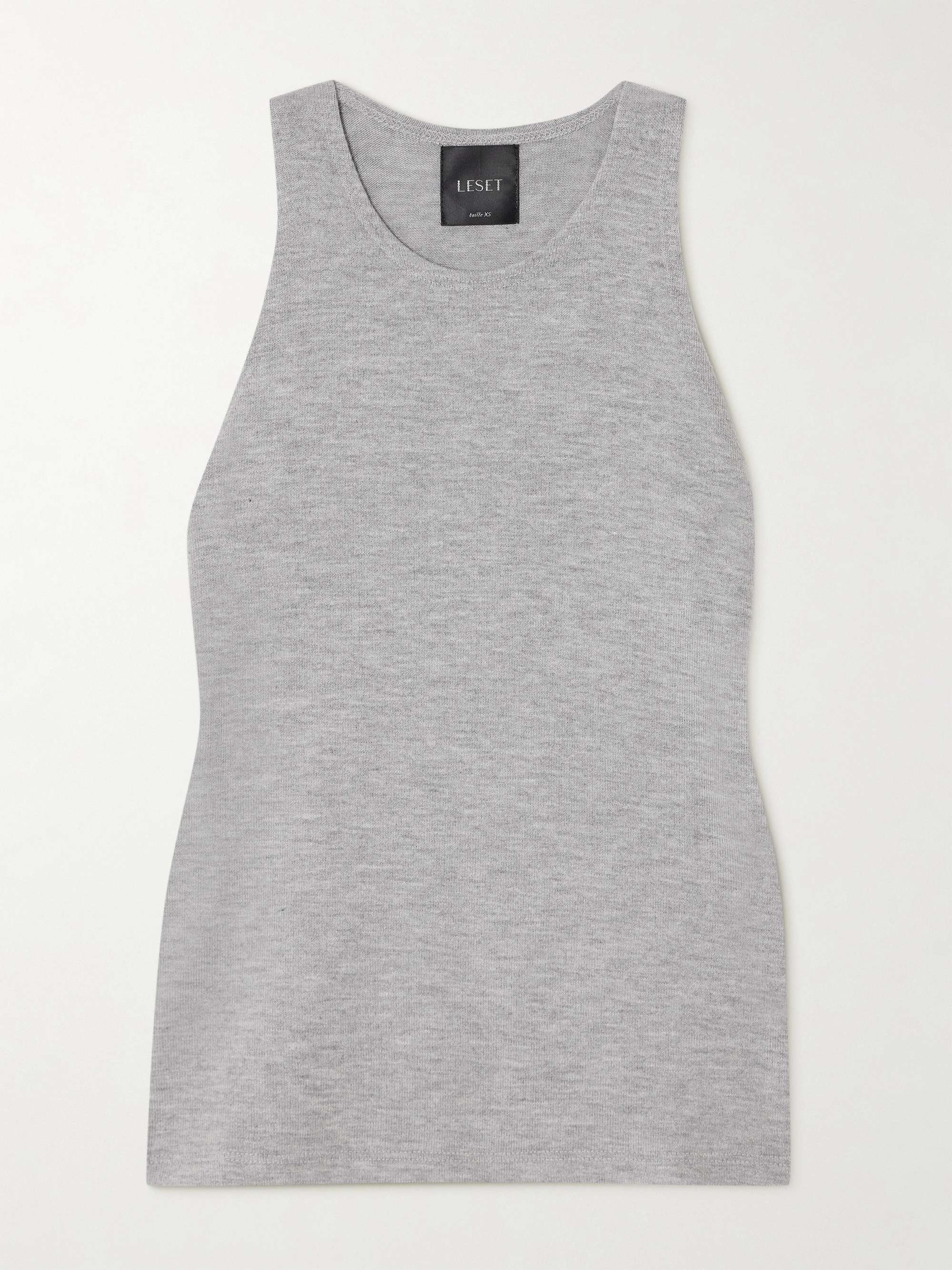 Lauren mélange knitted tank view
