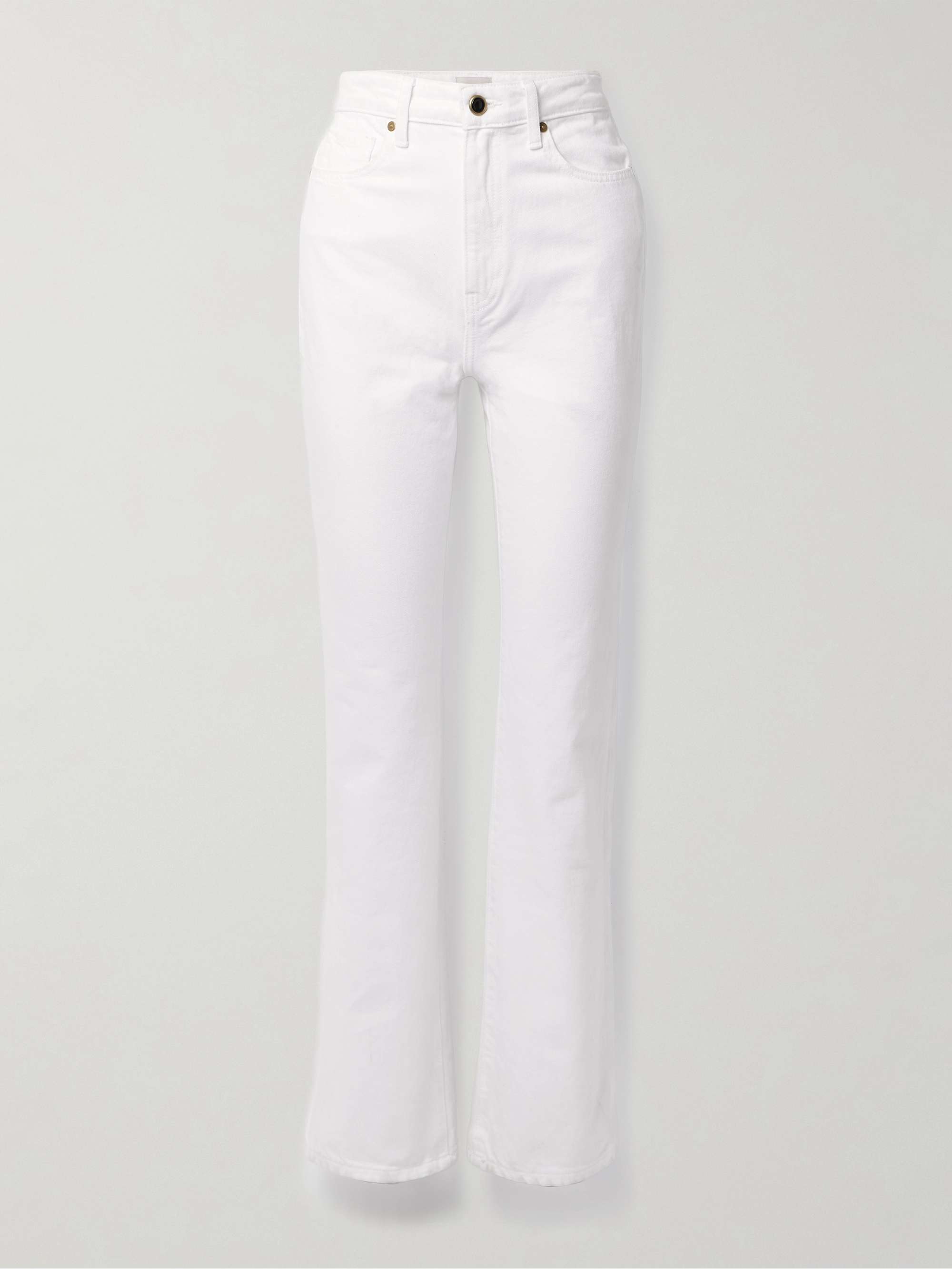 Danielle high-rise straight-leg jeans view