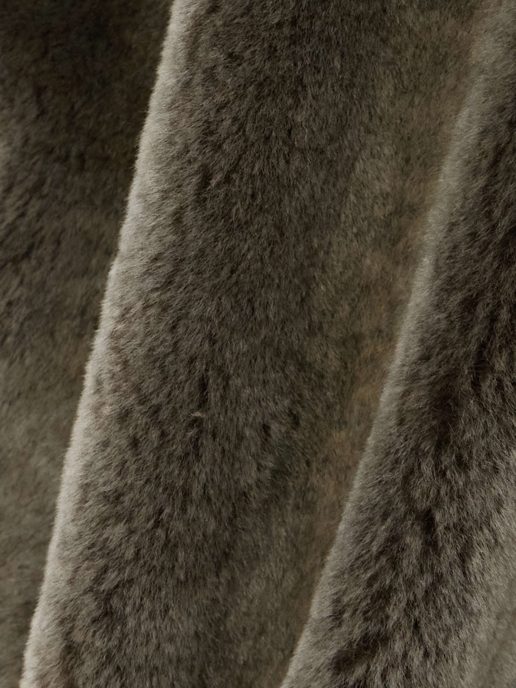 Shearling coat view