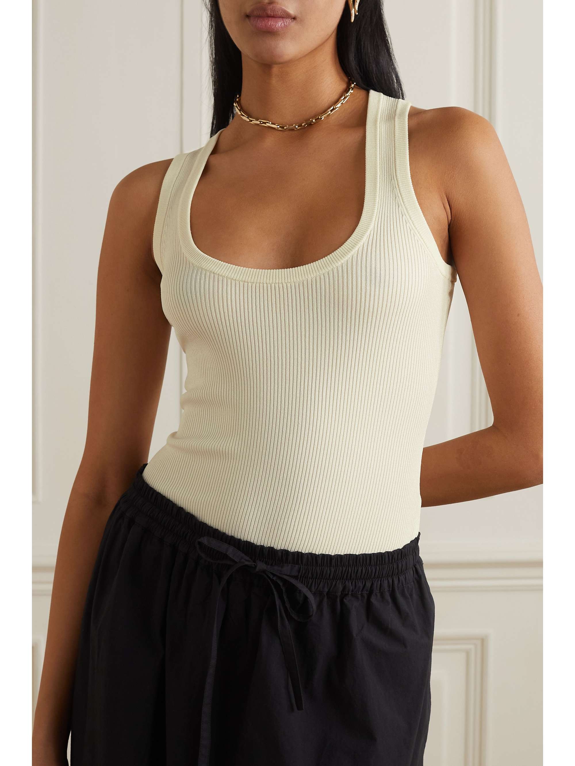 + NET SUSTAIN ribbed-knit tank view