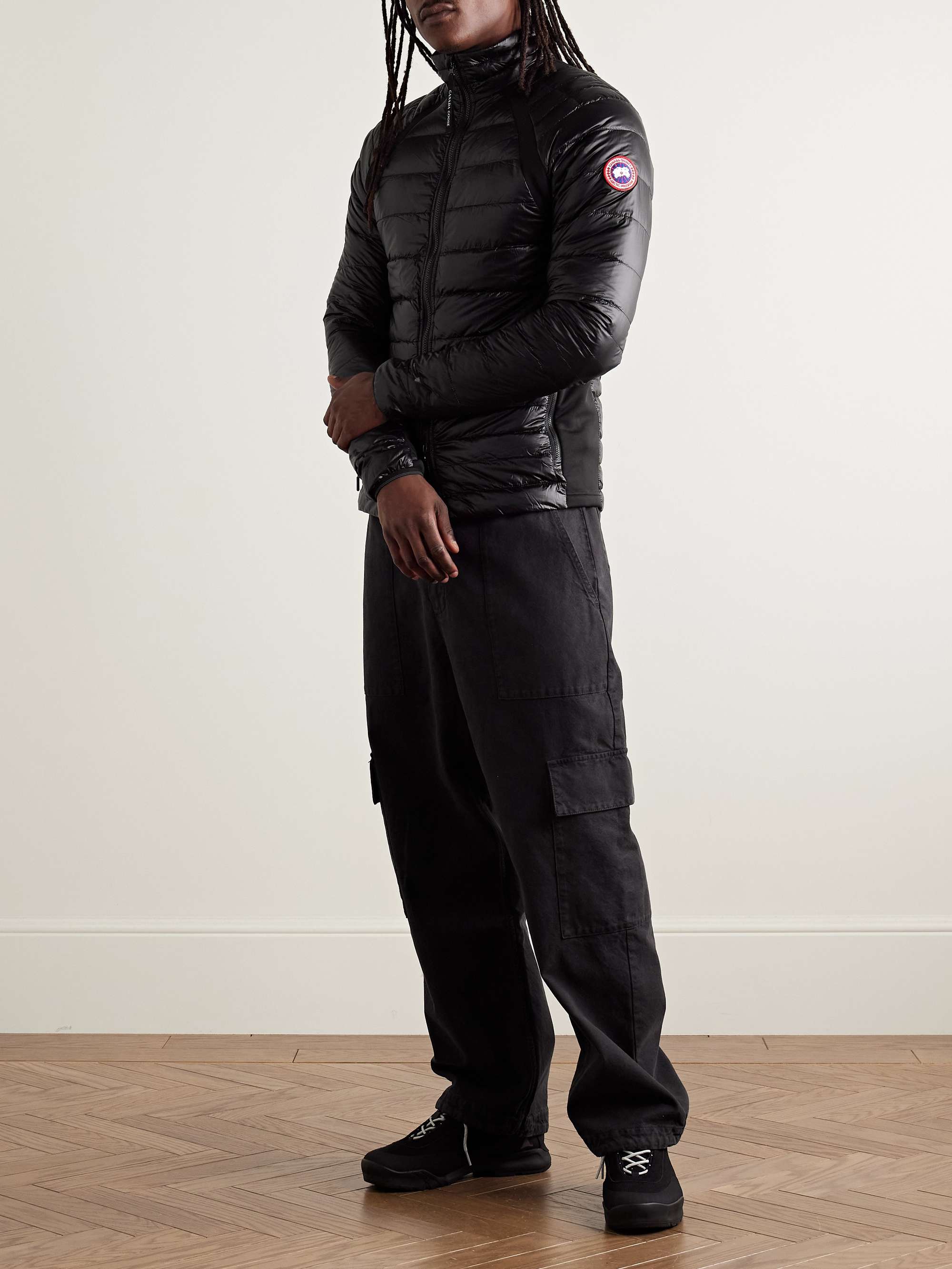 HyBridge Lite Slim-Fit Quilted Nylon-Ripstop Down Jacket view