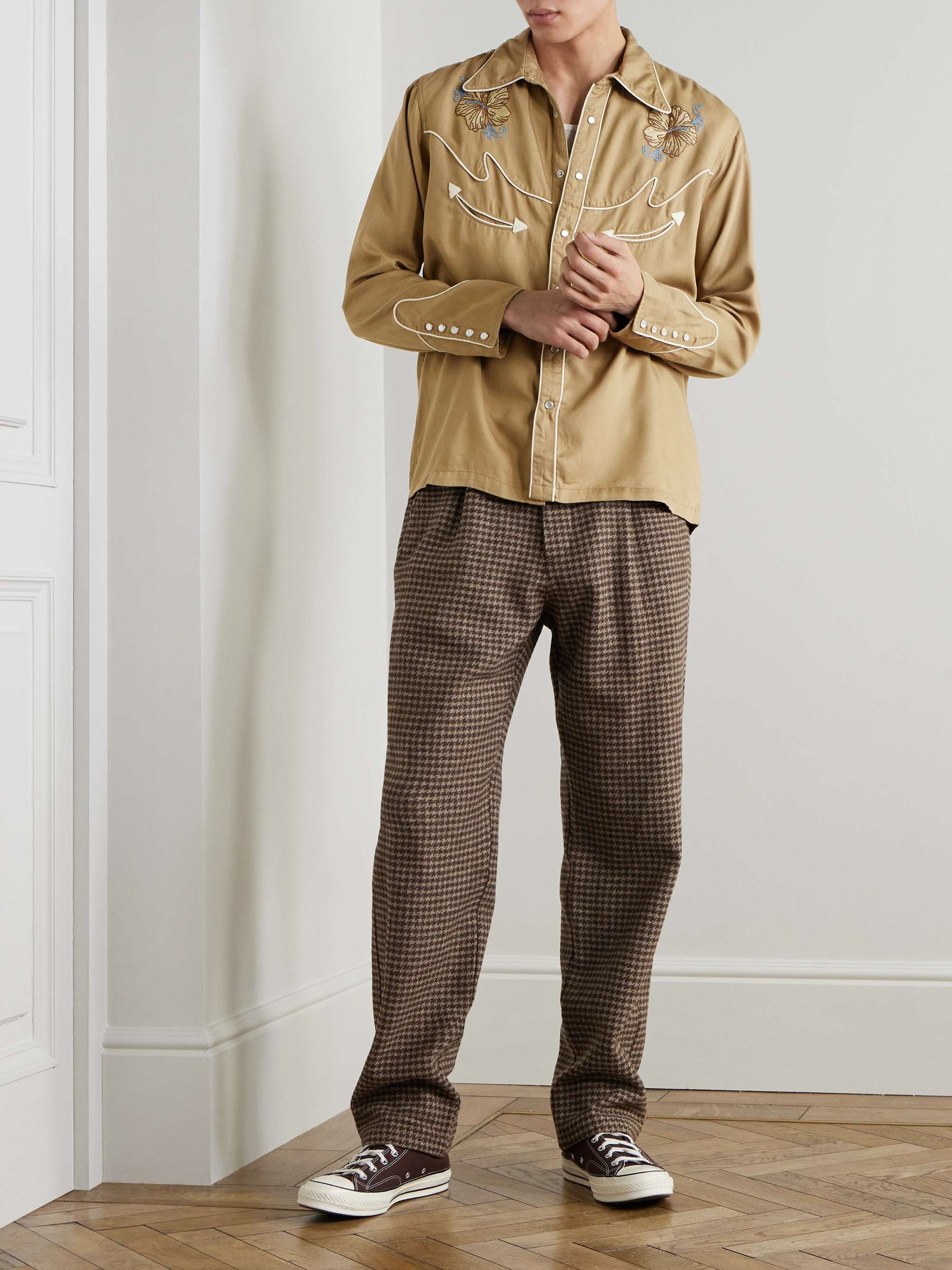 Gonzo Cowboy Piped Embroidered TENCEL™ Lyocell Western Shirt view