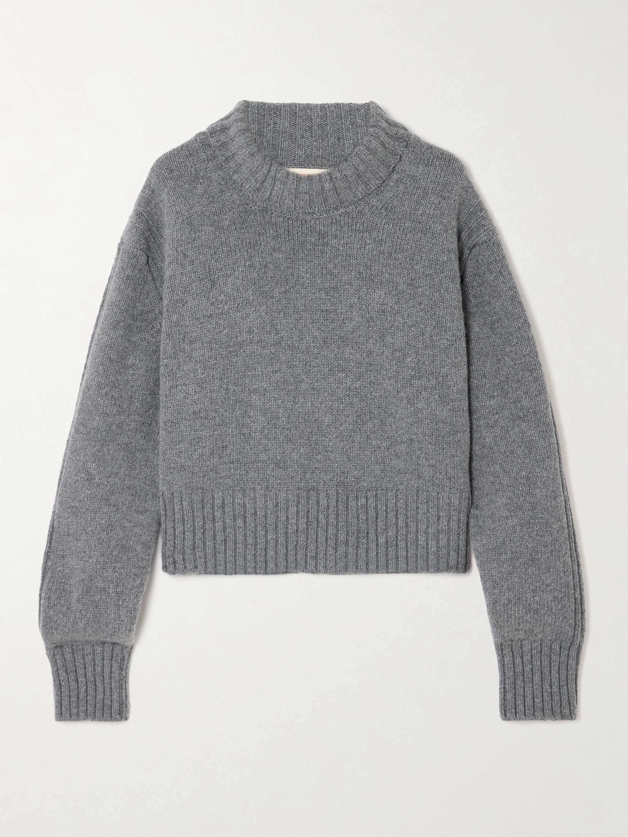 Fintra Crop wool turtleneck sweater view