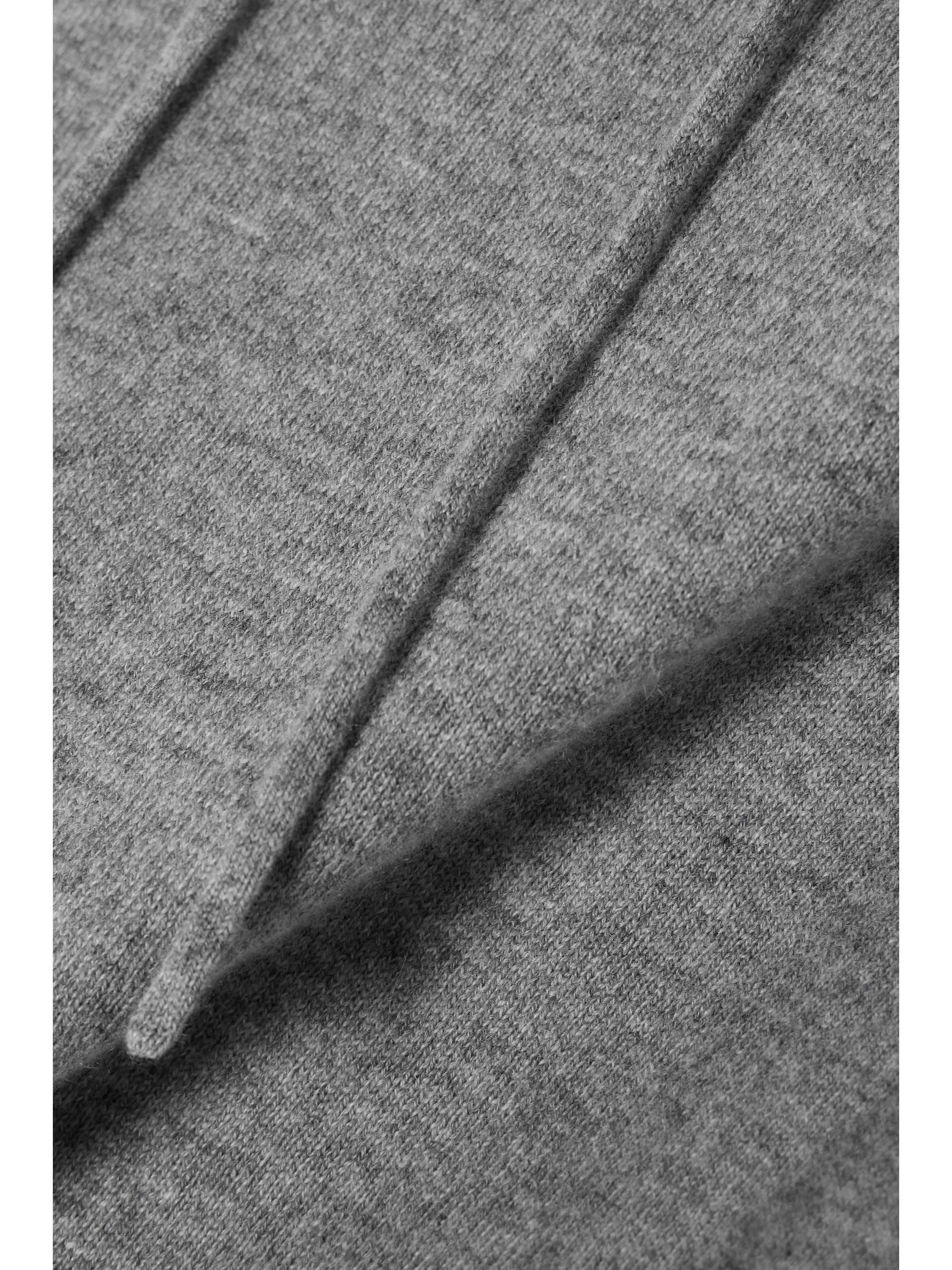 Cashmere hoodie and track pants set view