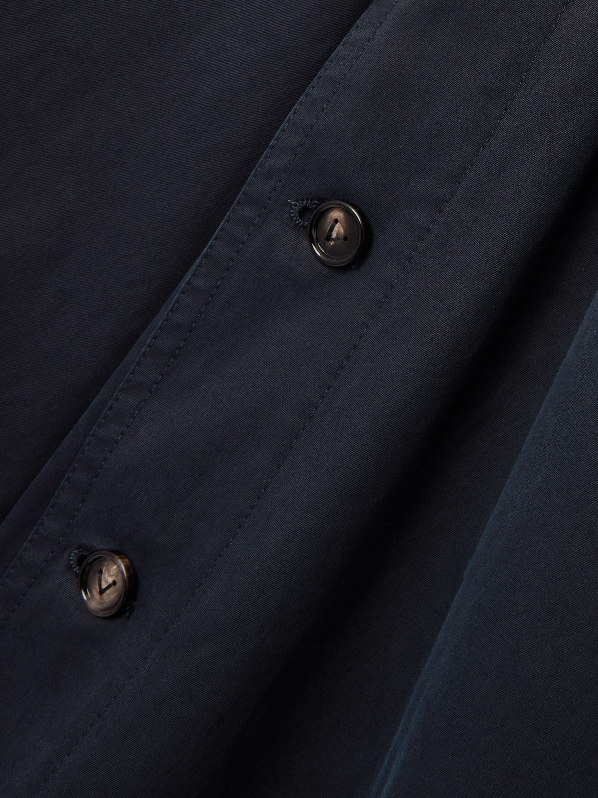 Cotton-twill blouse view