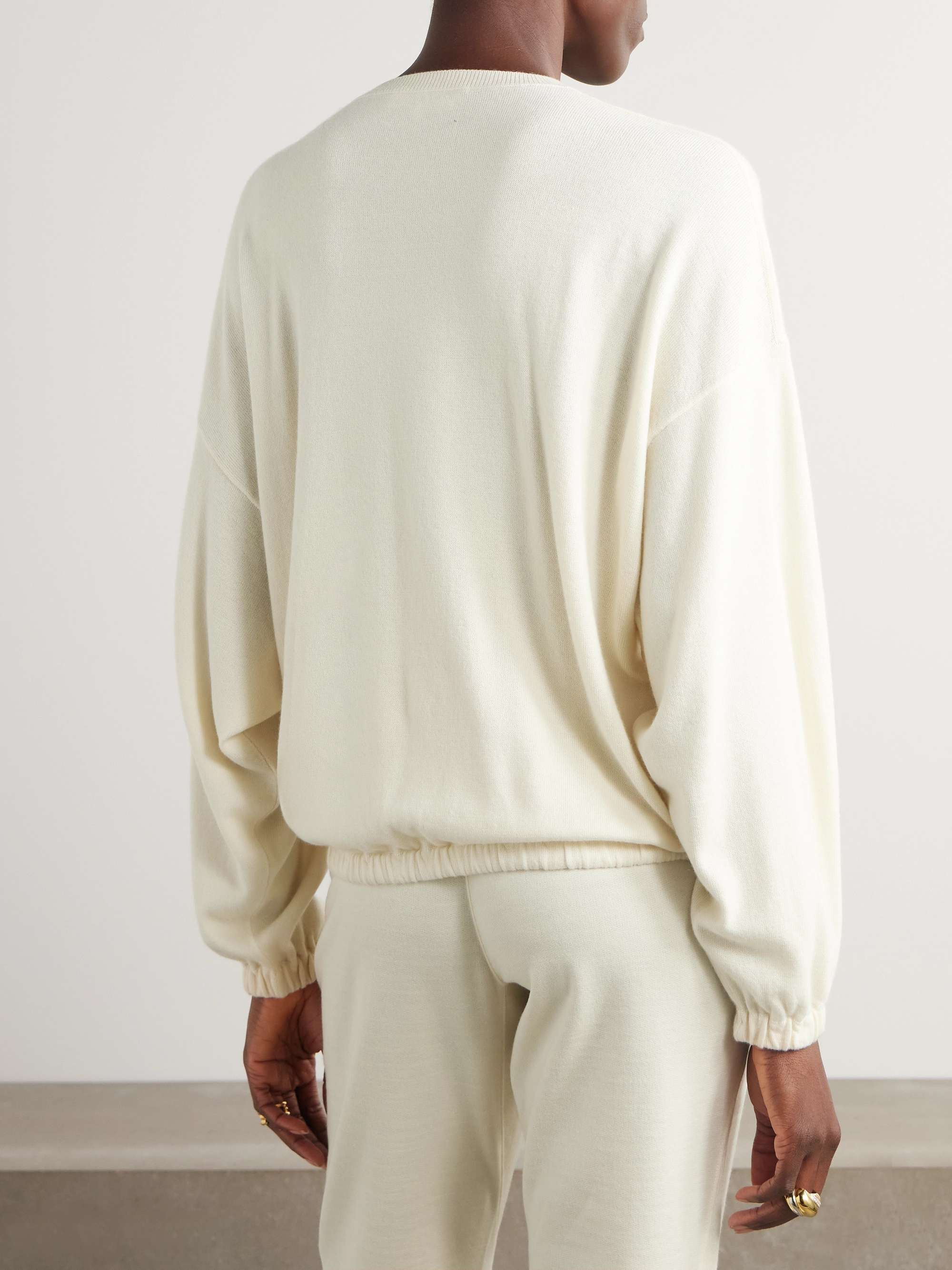 Cocooning cashmere sweater view