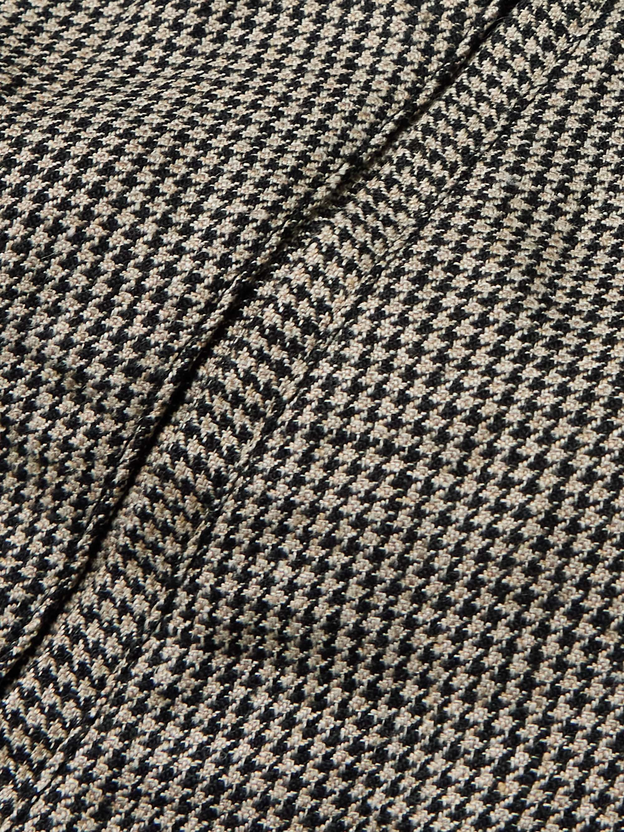 Houndstooth Linen Blouson Jacket view
