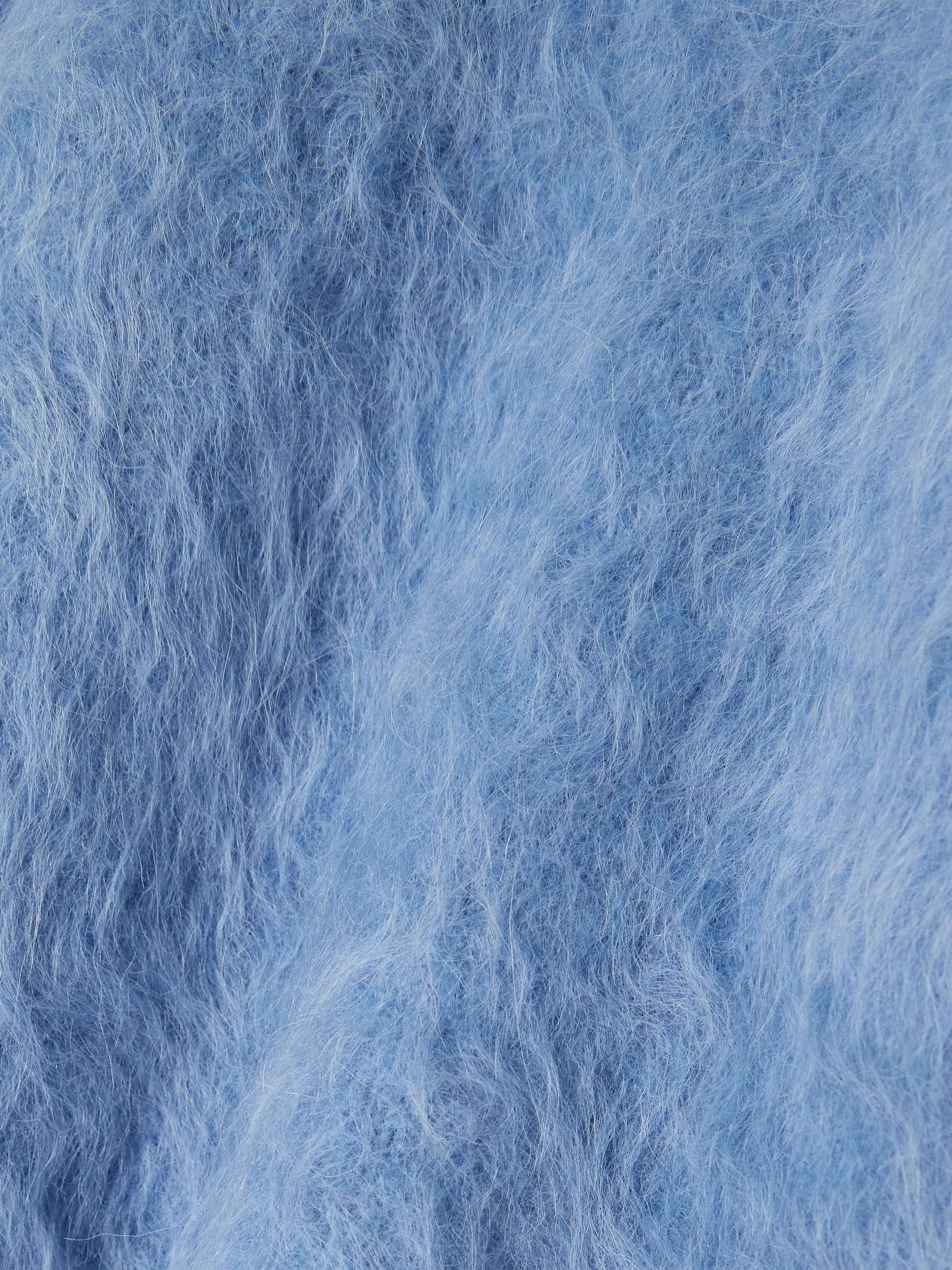 Brushed alpaca-blend sweater view