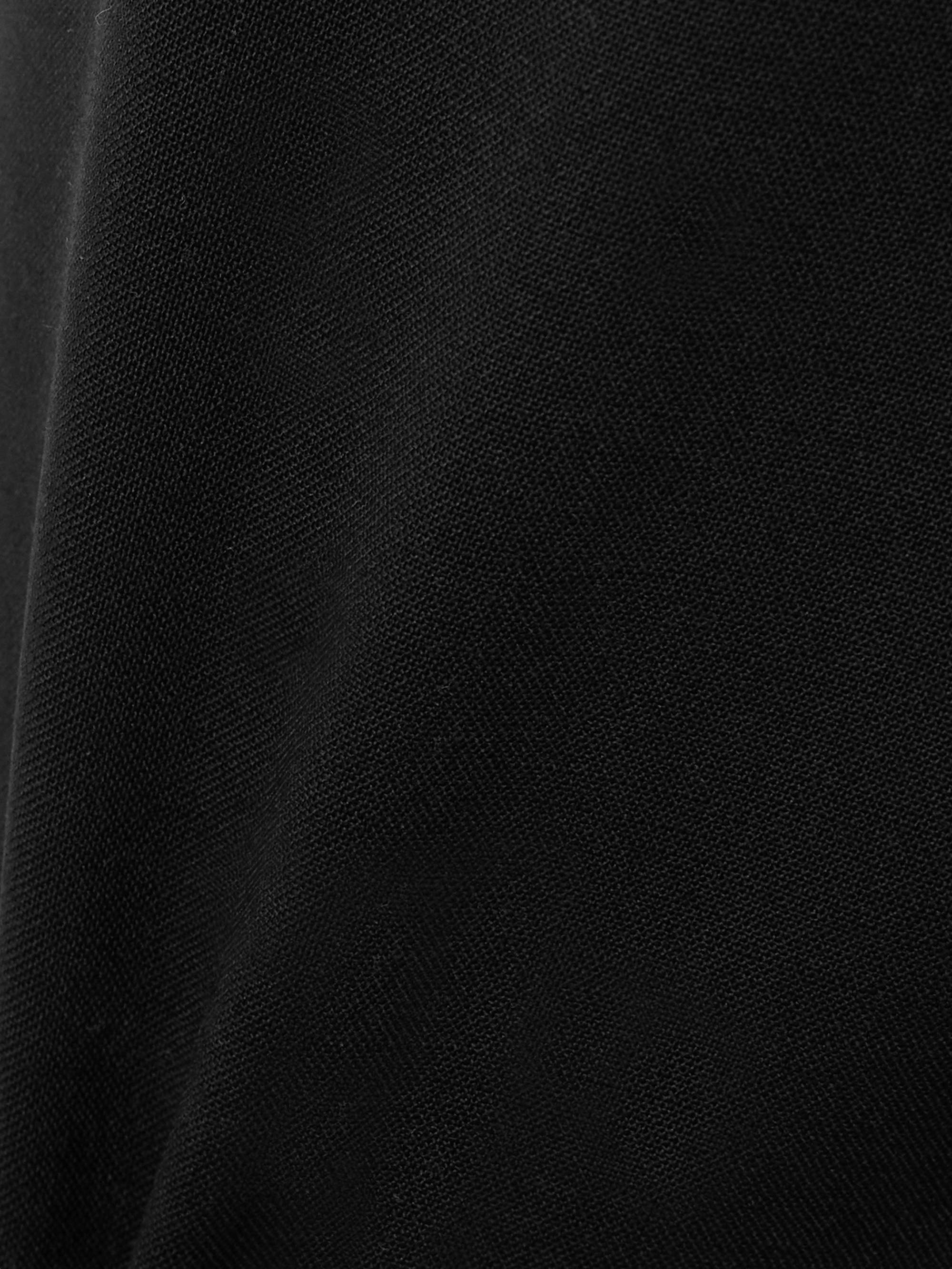 Cutout buckled wool-blend flared pants view