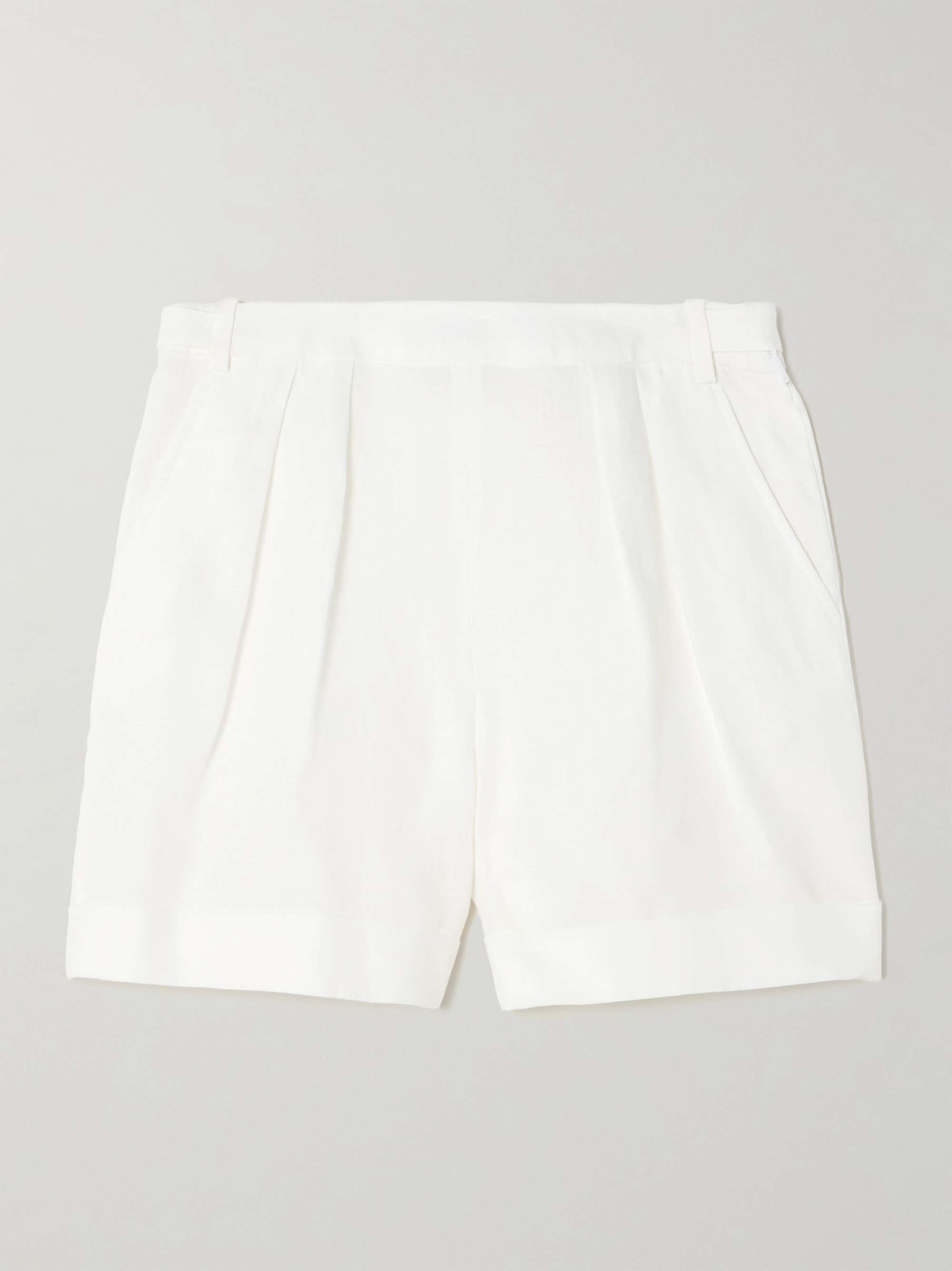 Pawel linen shorts view