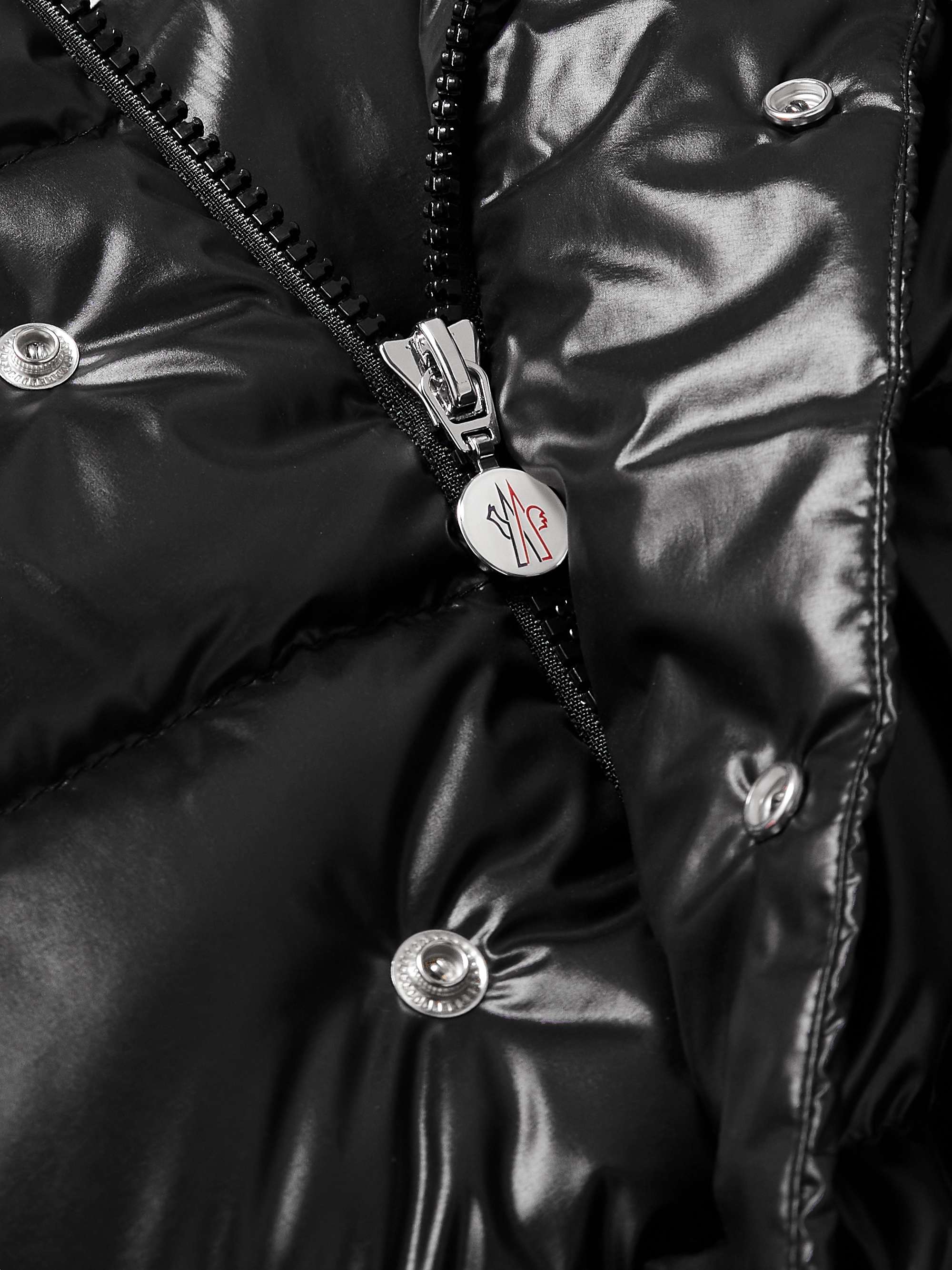 Lule Logo-Appliquéd Quilted Shell Down Jacket view