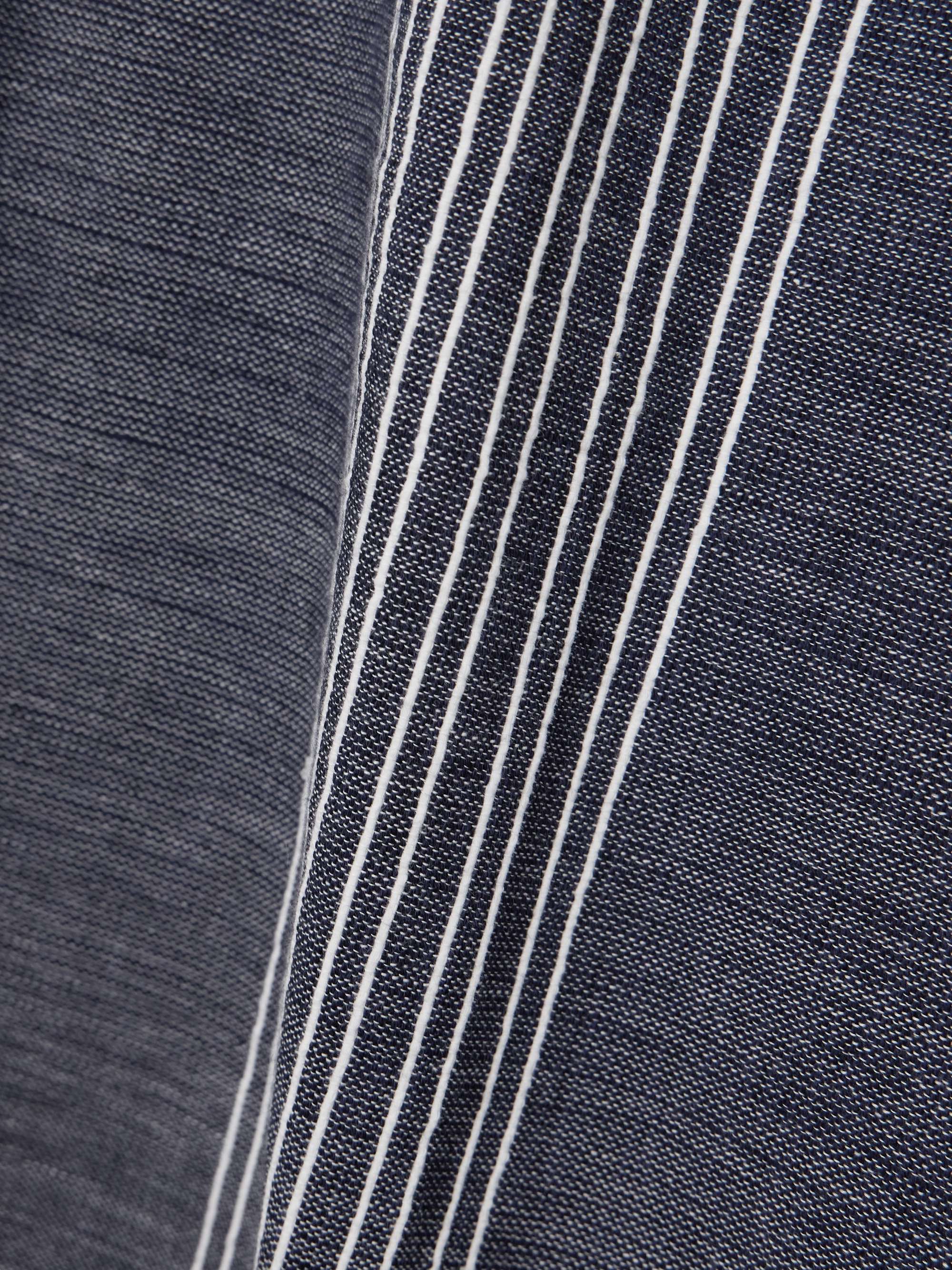 Desta striped cotton wide-leg pants view