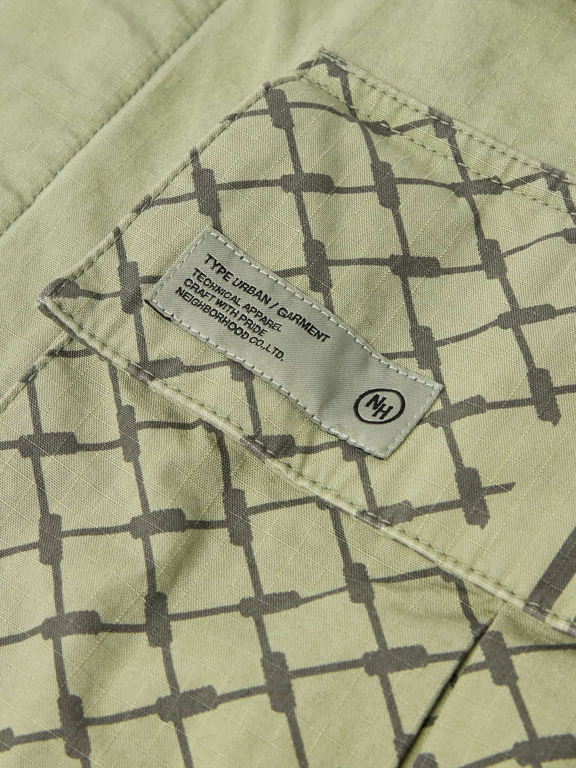 Shemagh Fatigue Printed Cotton-Ripstop Jacket view
