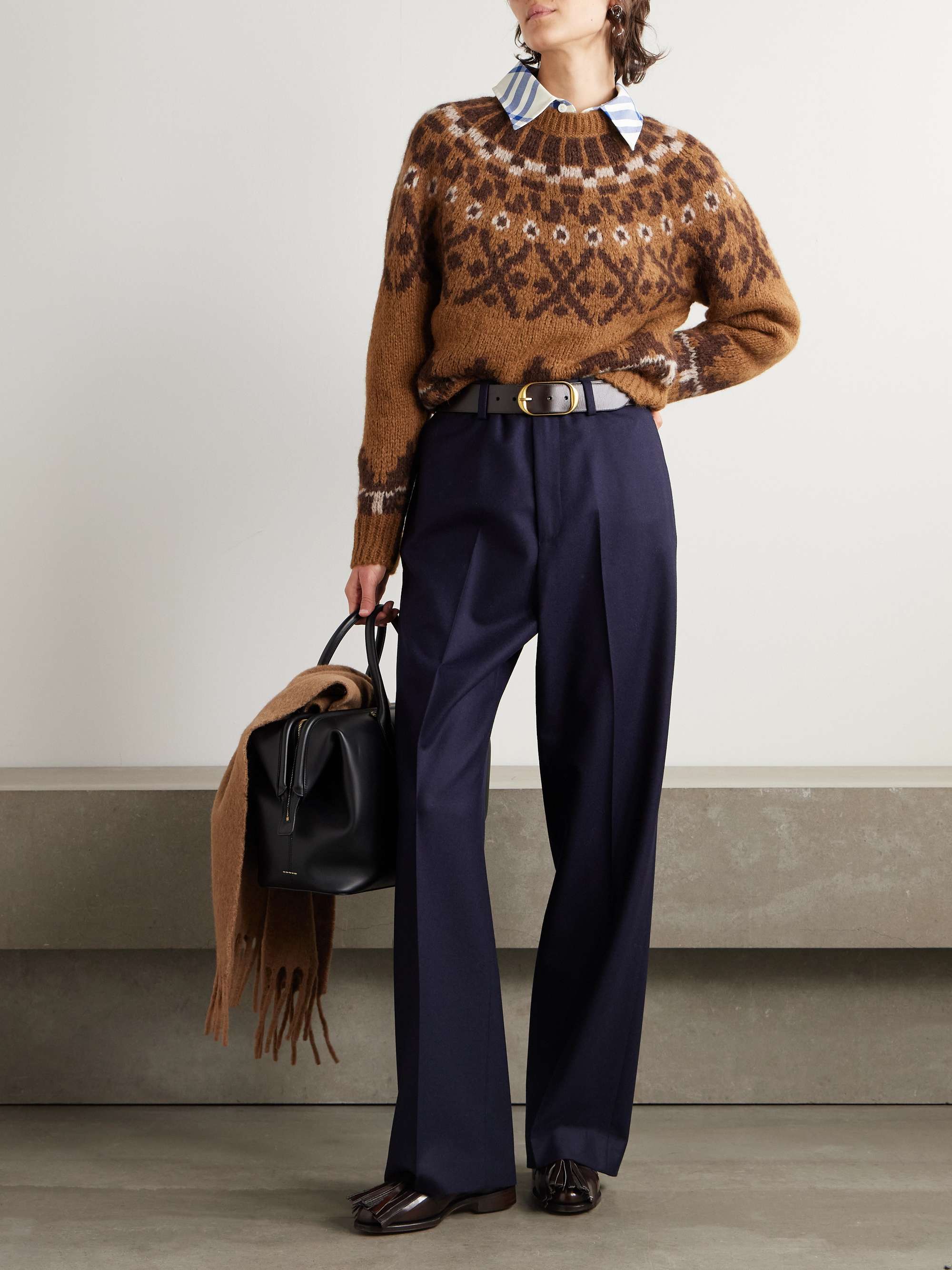 Wool pants view
