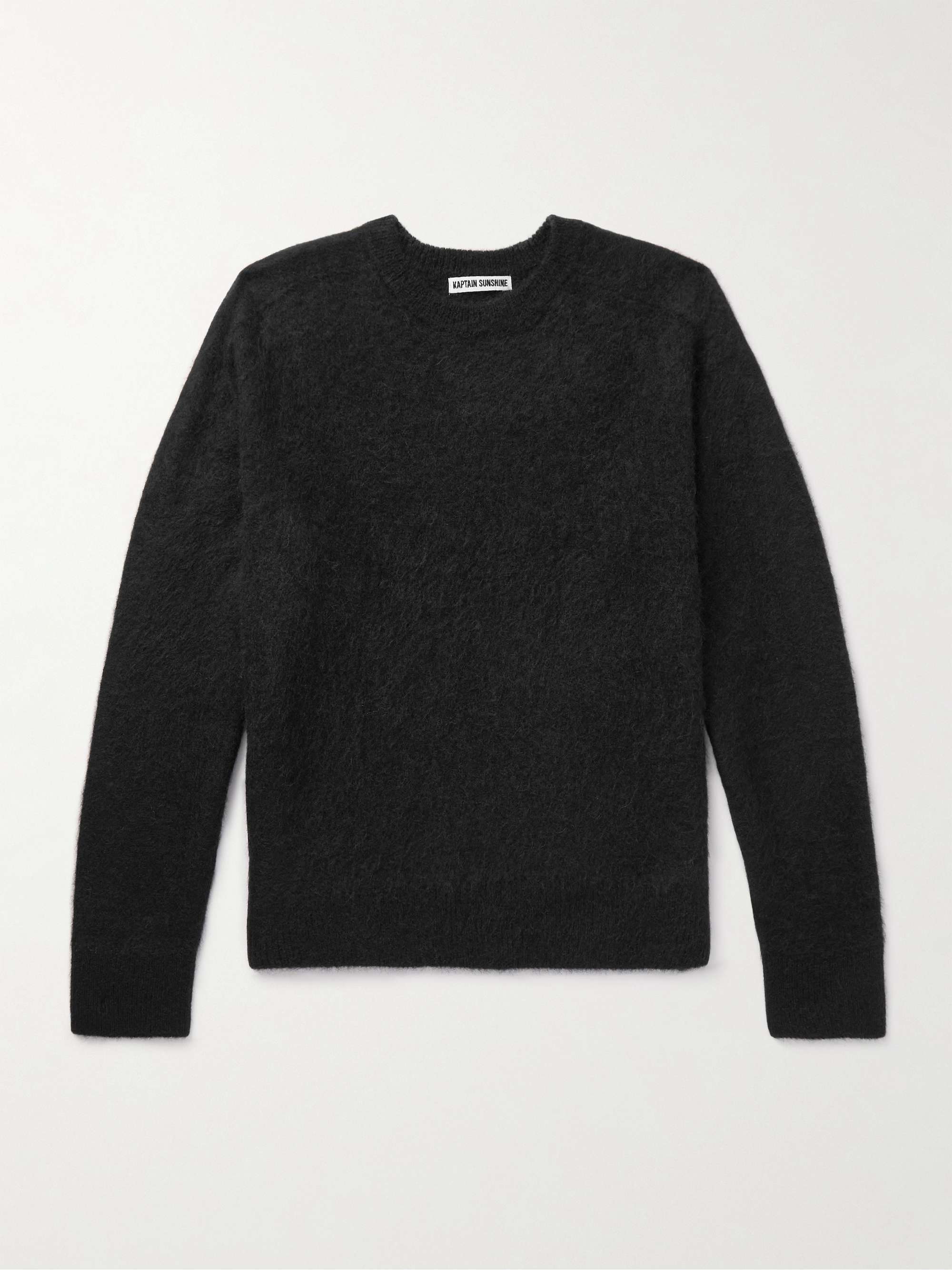 Brushed Royal Alpaca Sweater view