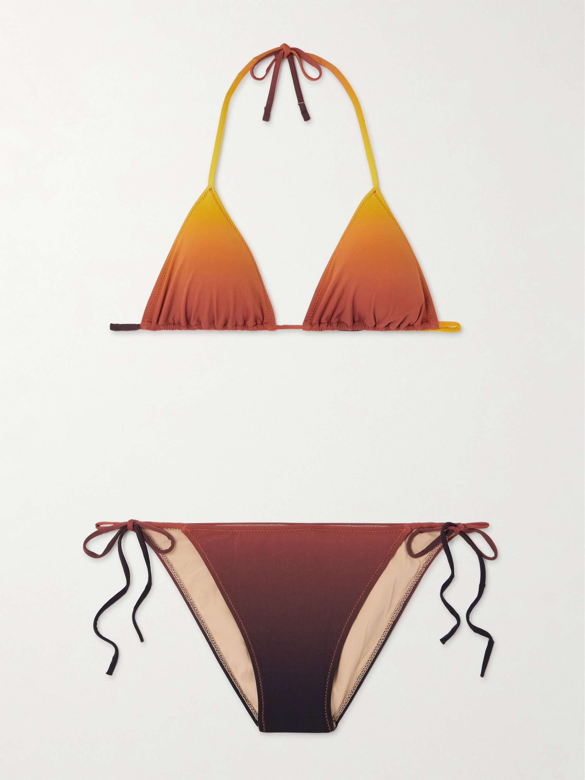 Venti printed triangle bikini view
