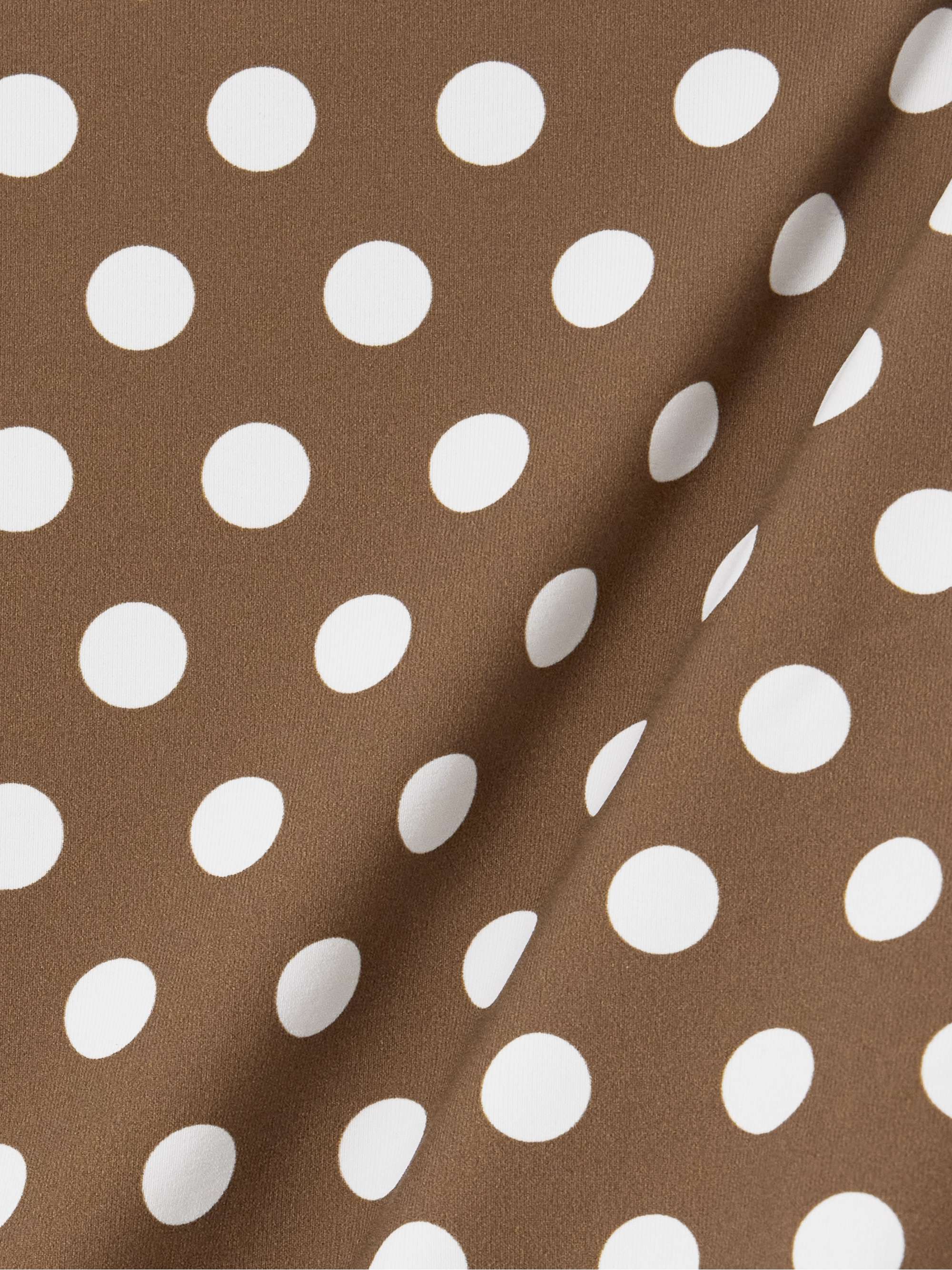 Avalon polka-dot halterneck swimsuit view